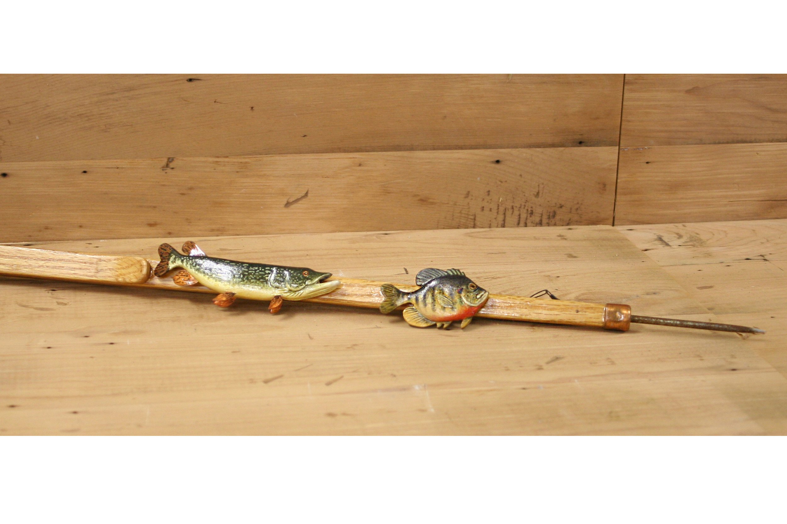 22" Ice Fishing Stick by John Oman