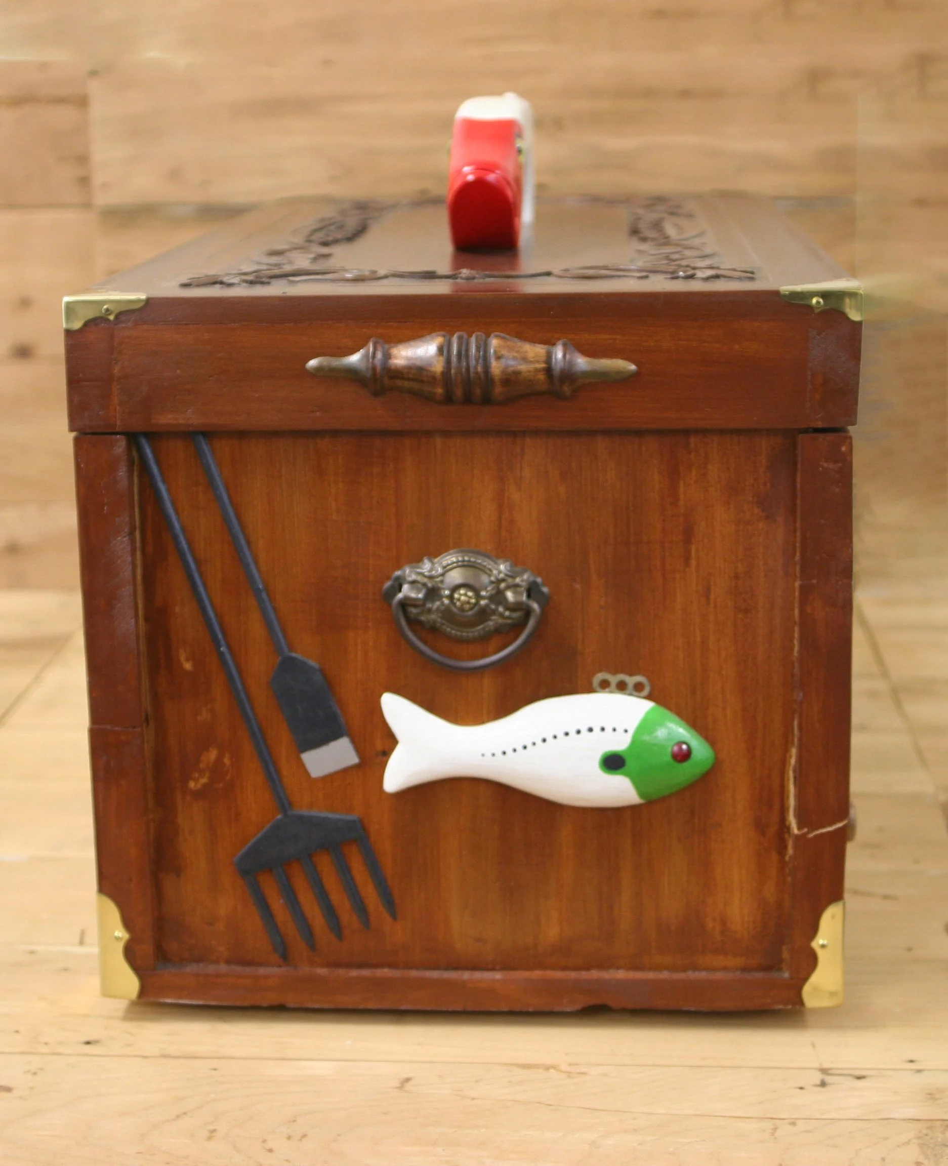 John Peeters Fish Decoy Box