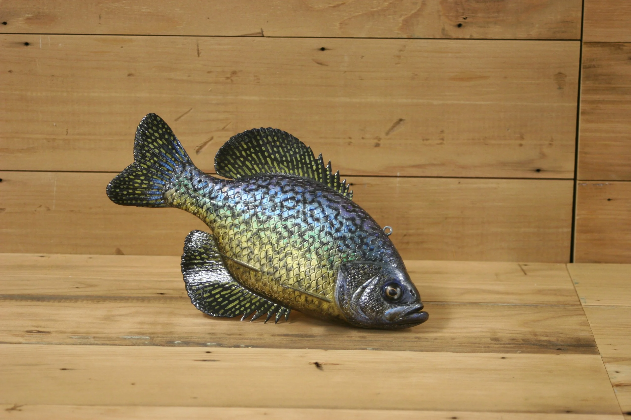 4th place: 9" Black Crappie by Troy Helget