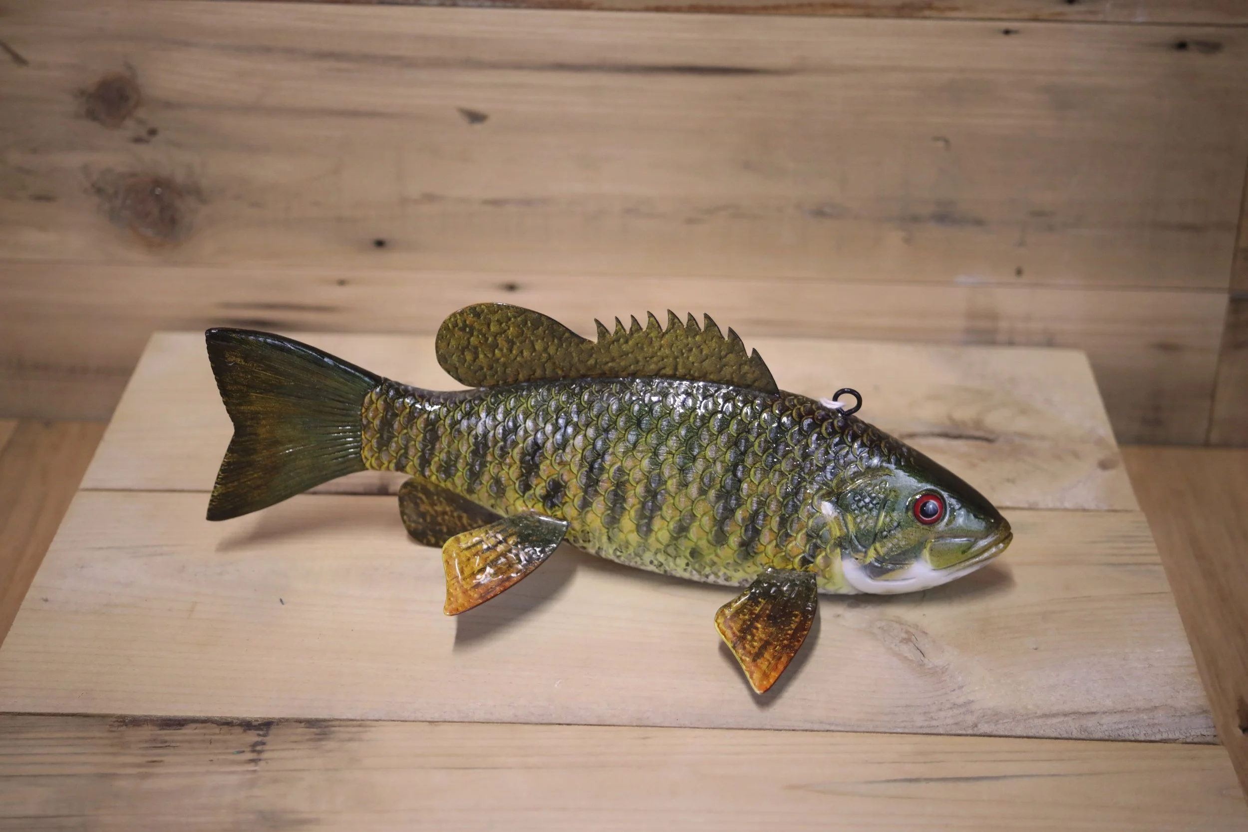 10" Smallmouth Bass by Bill Ruesink