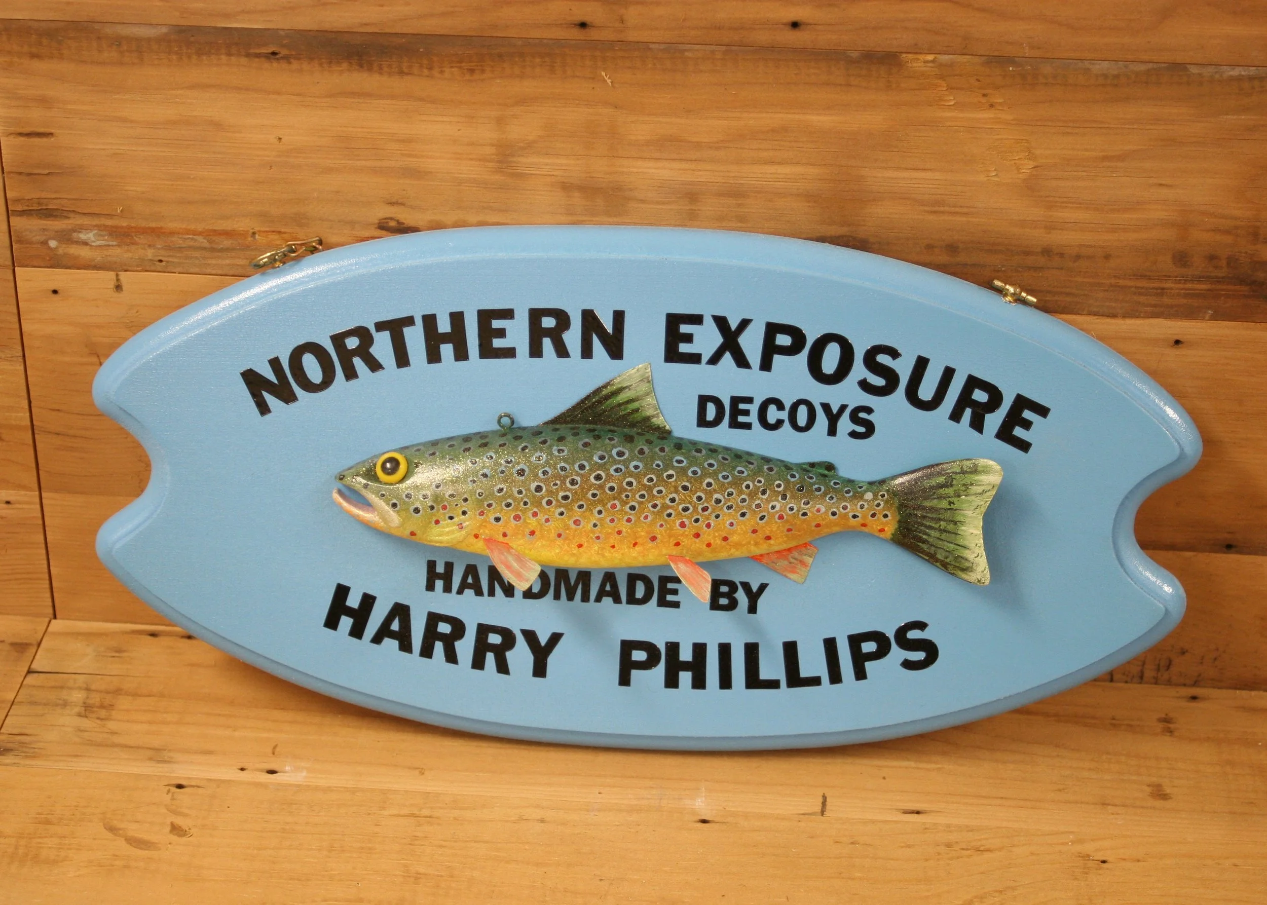 17" Decoy Sign by Harry Phillips