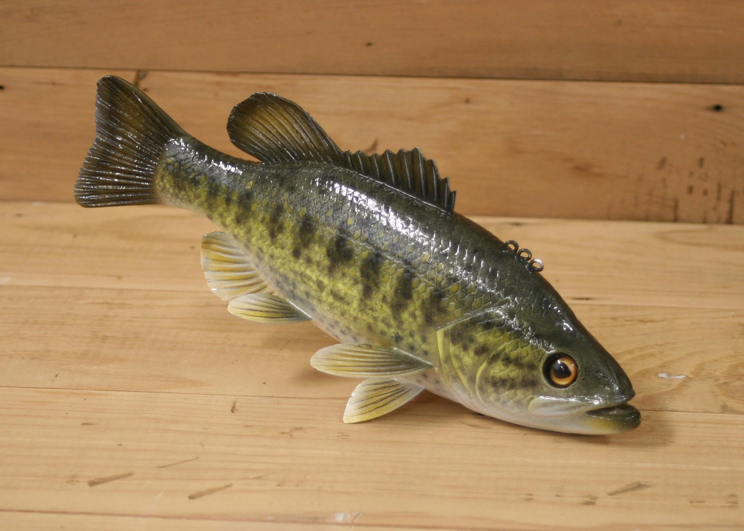 10" Airbrush Largemouth Bass by Bob Johnson