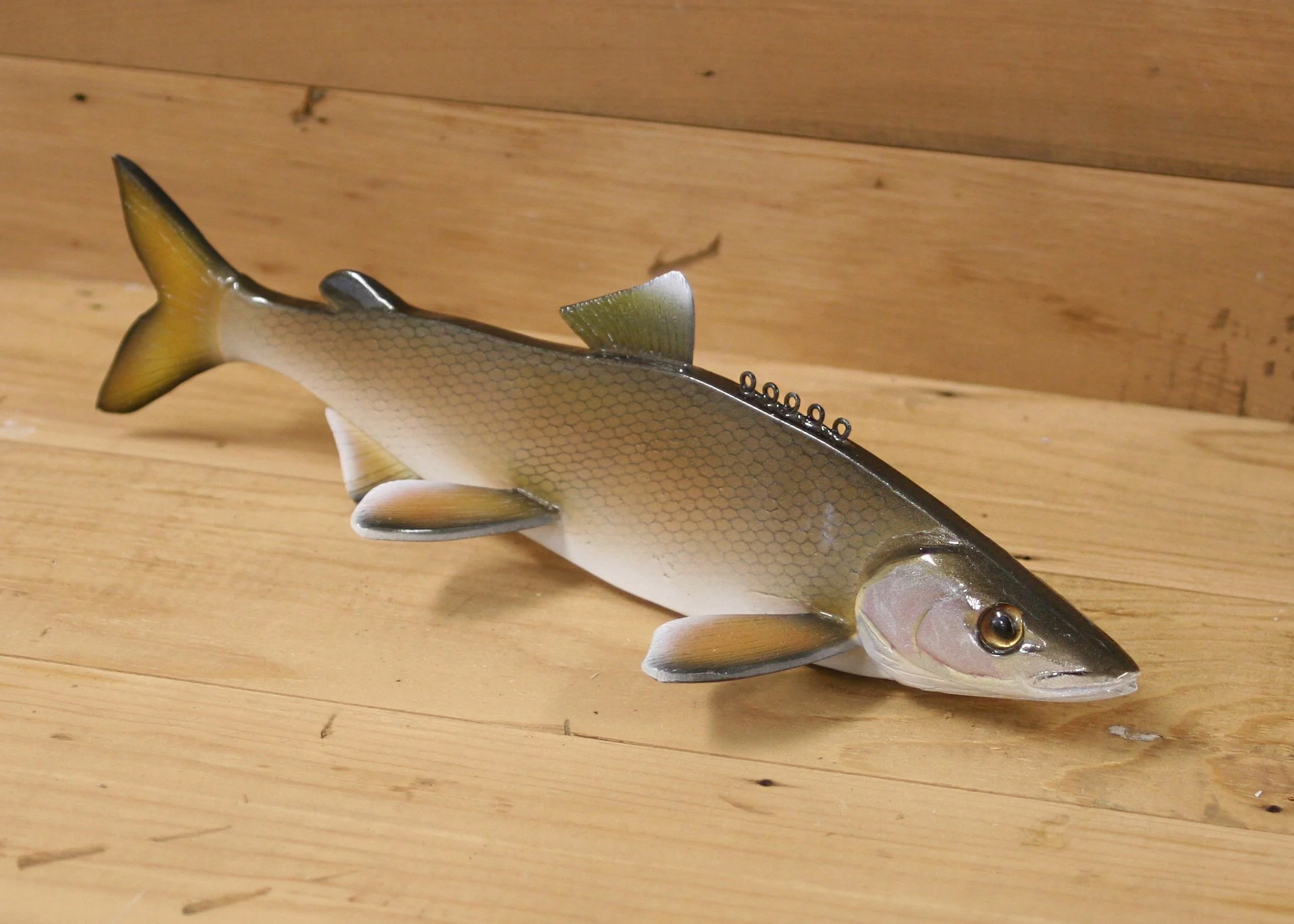 11" Metal Fish Decoy by Gary Hull