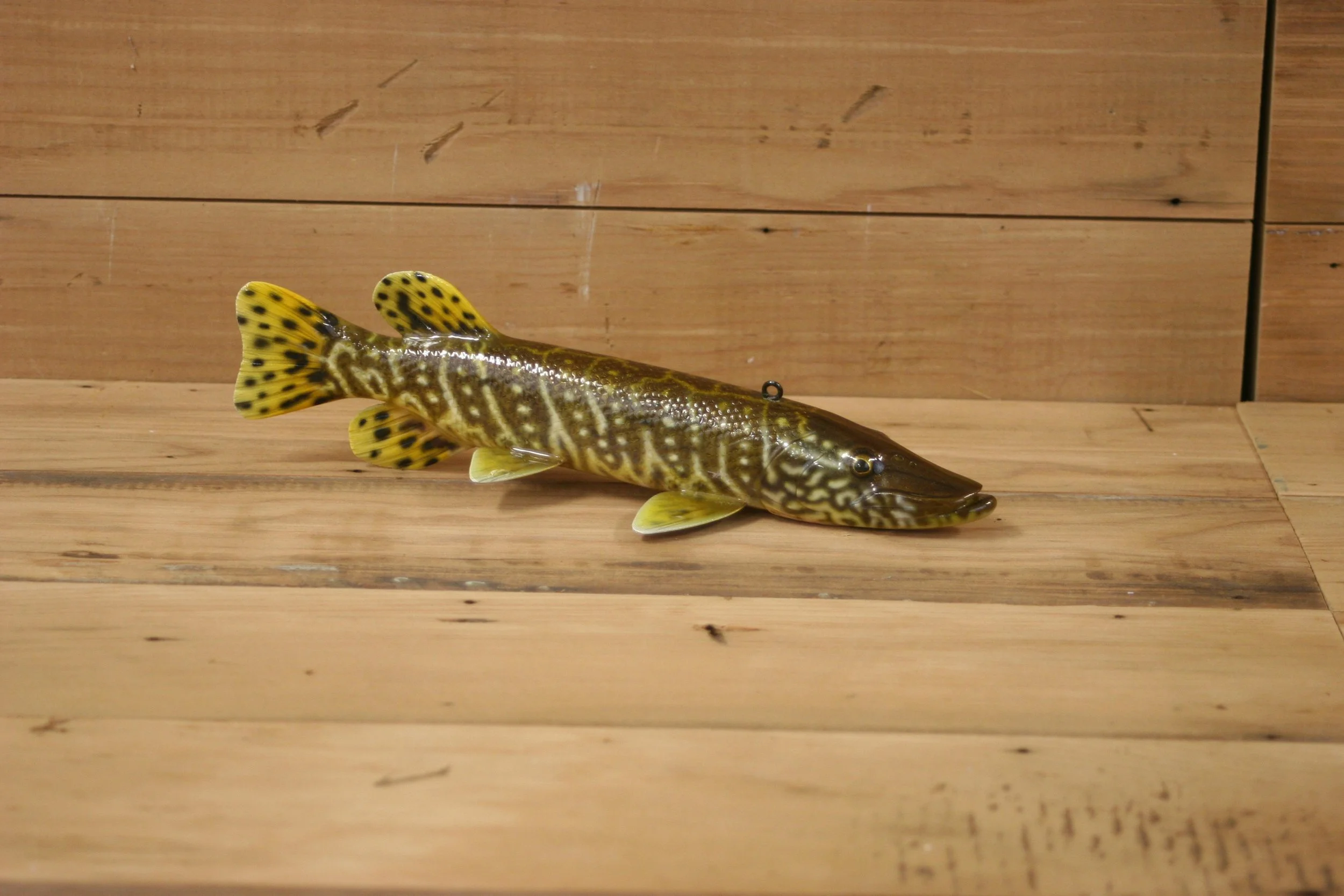 4th Place: 10" Airbrush Northern Pike by Eric Wallace