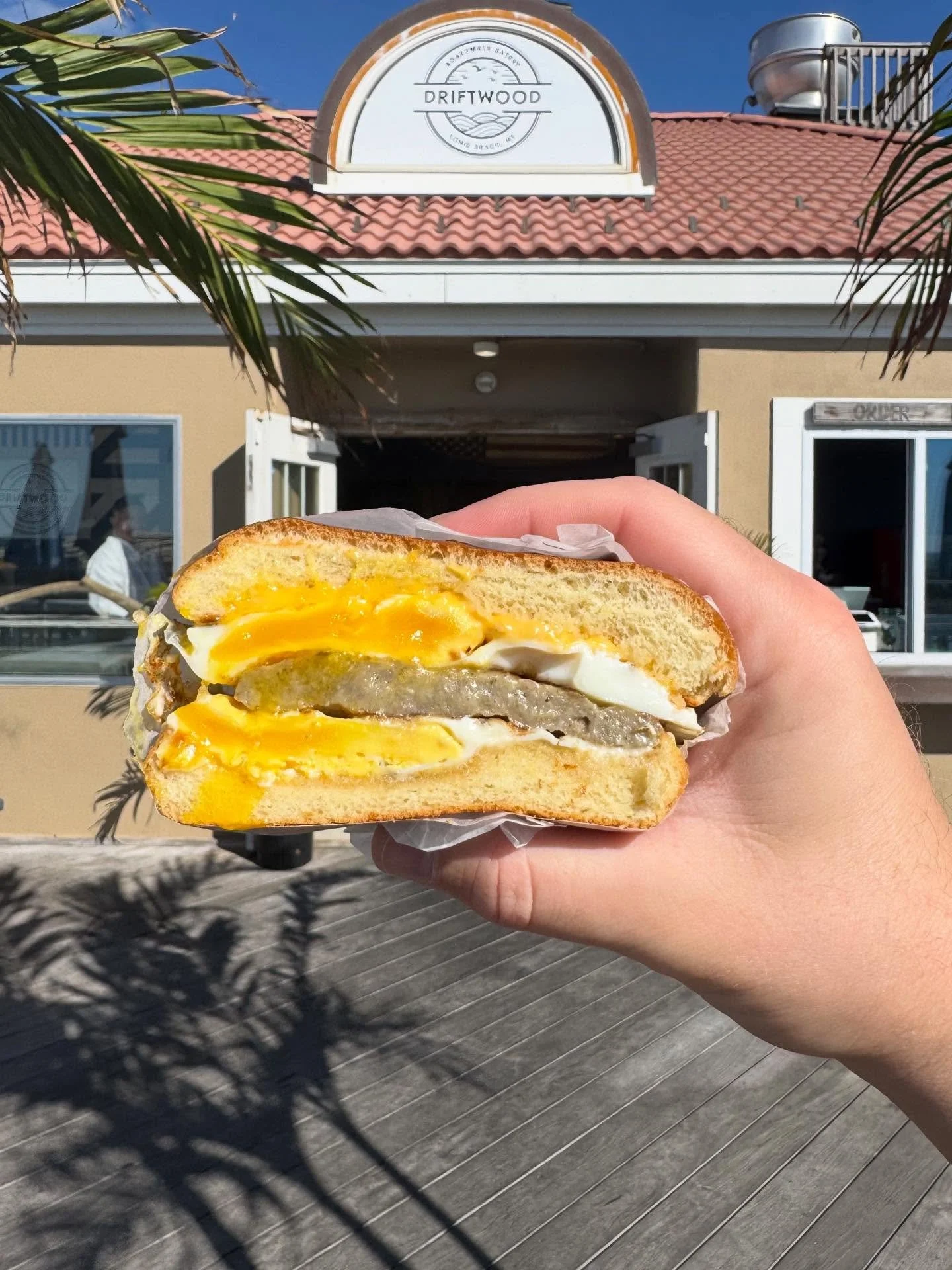 Sausage Egg &amp; Cheese please 🙏🏼🍳☀️ Serving breakfast all day!