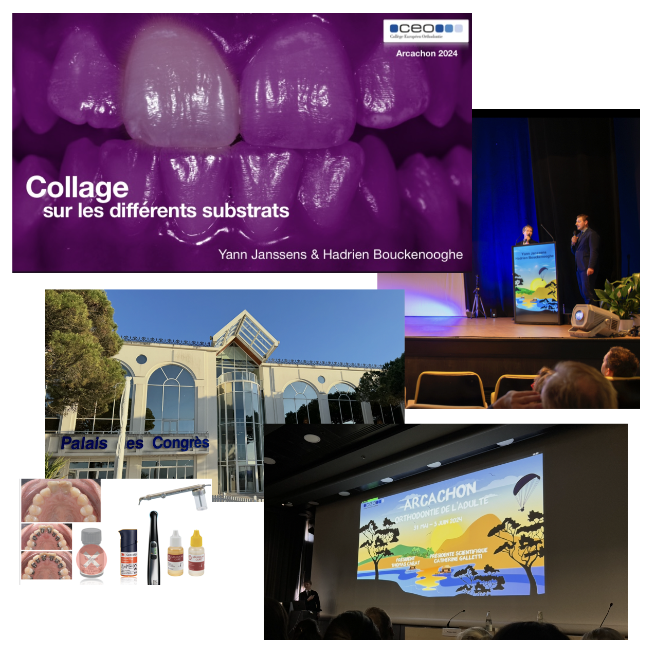 Congrès CEO — Arcachon, Orthodontie de l'Adulte 31 mai – 3 juin 2024