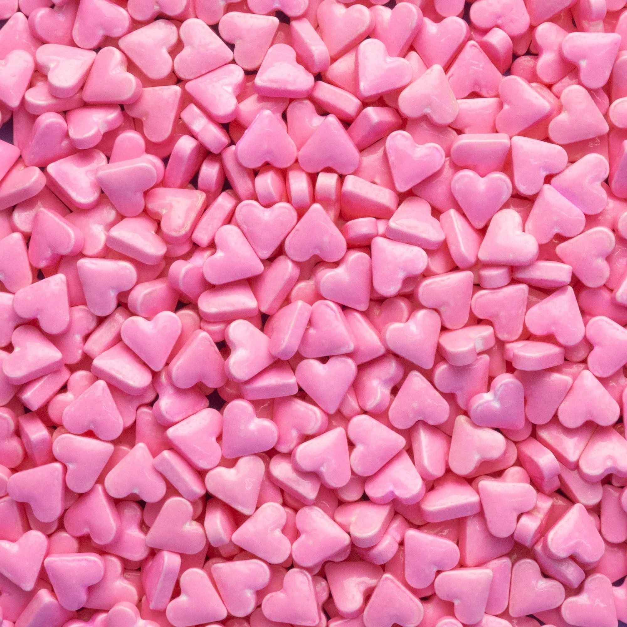 Pink Hearts Candy Sprinkles