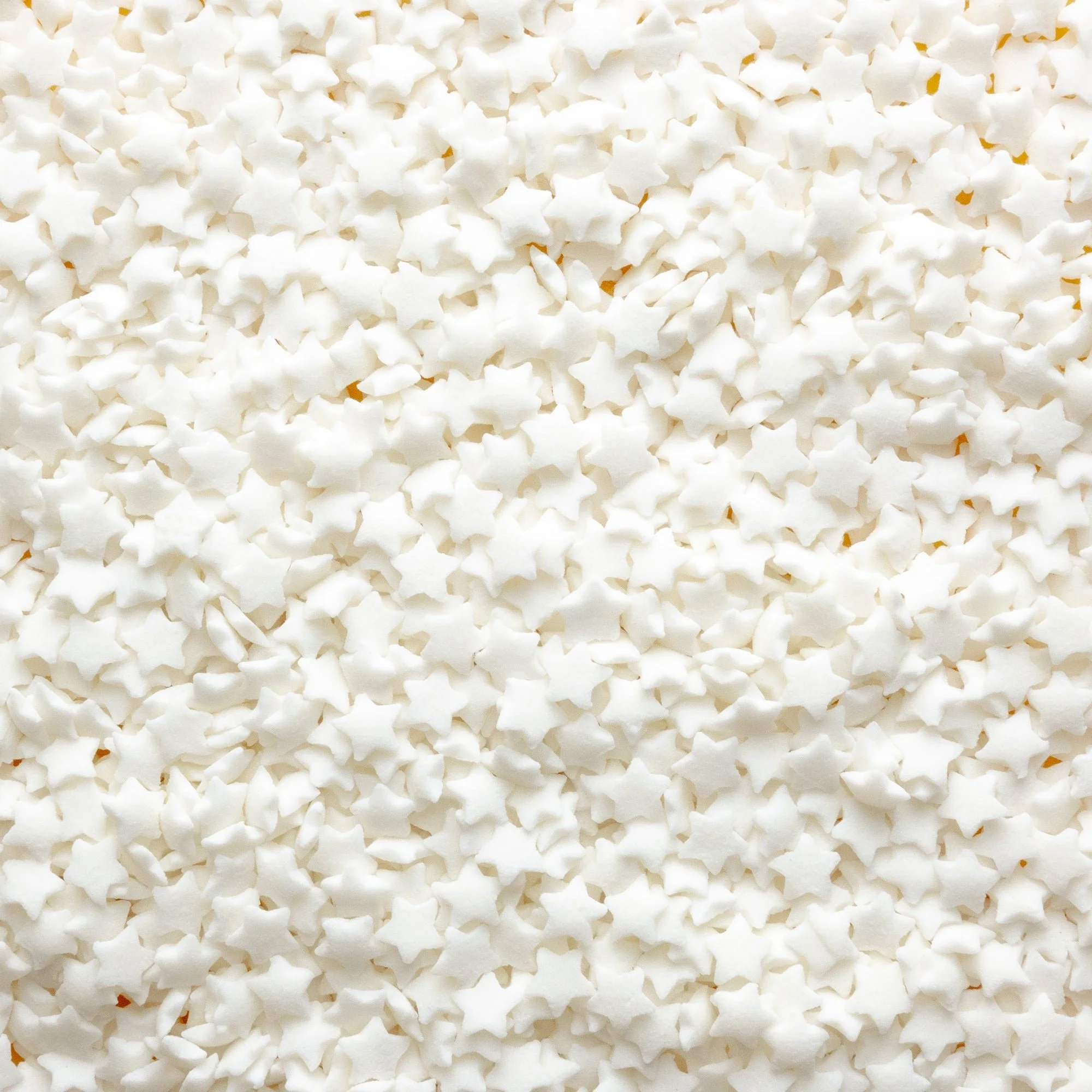 White Stars Confetti