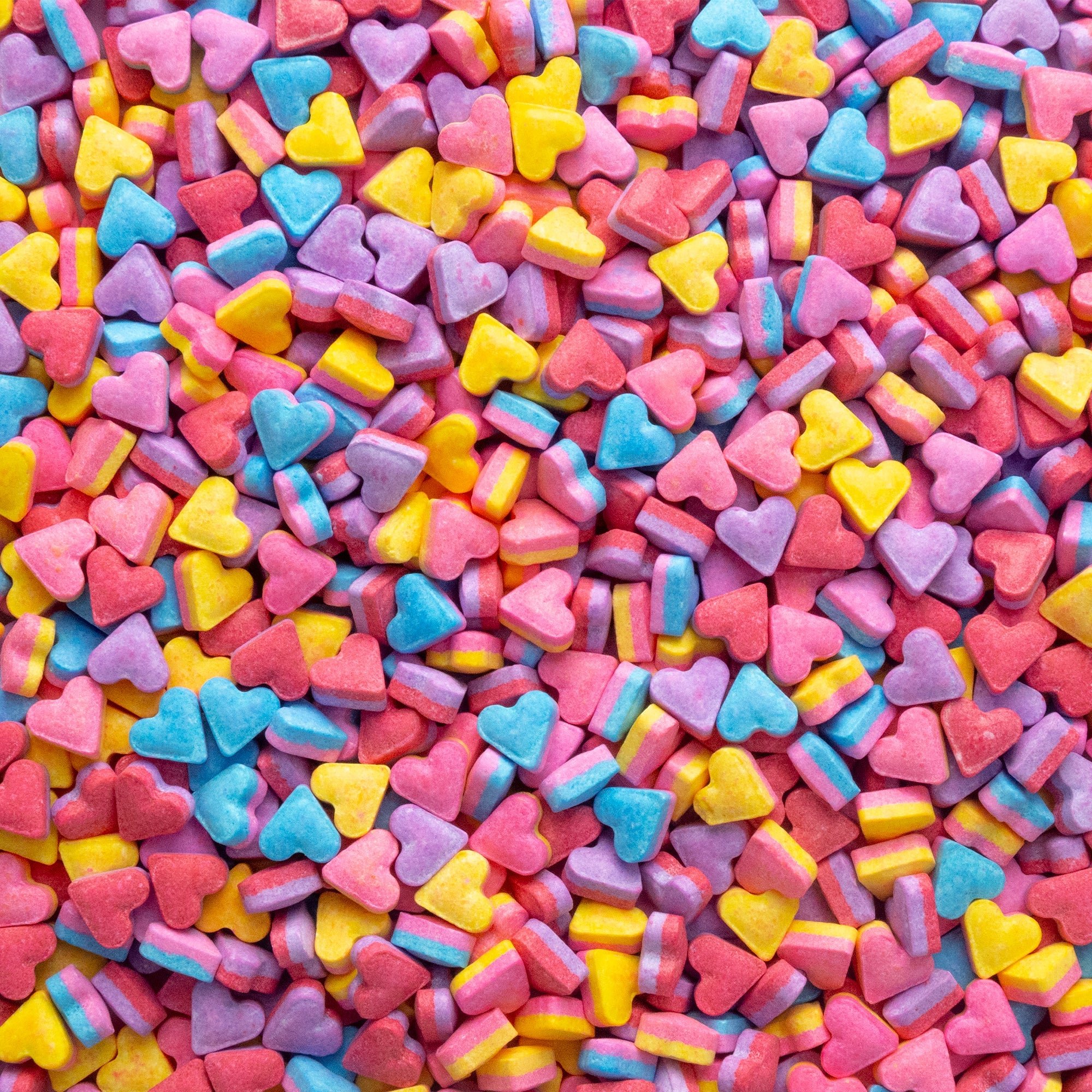 Rainbow Hearts Candy Sprinkles