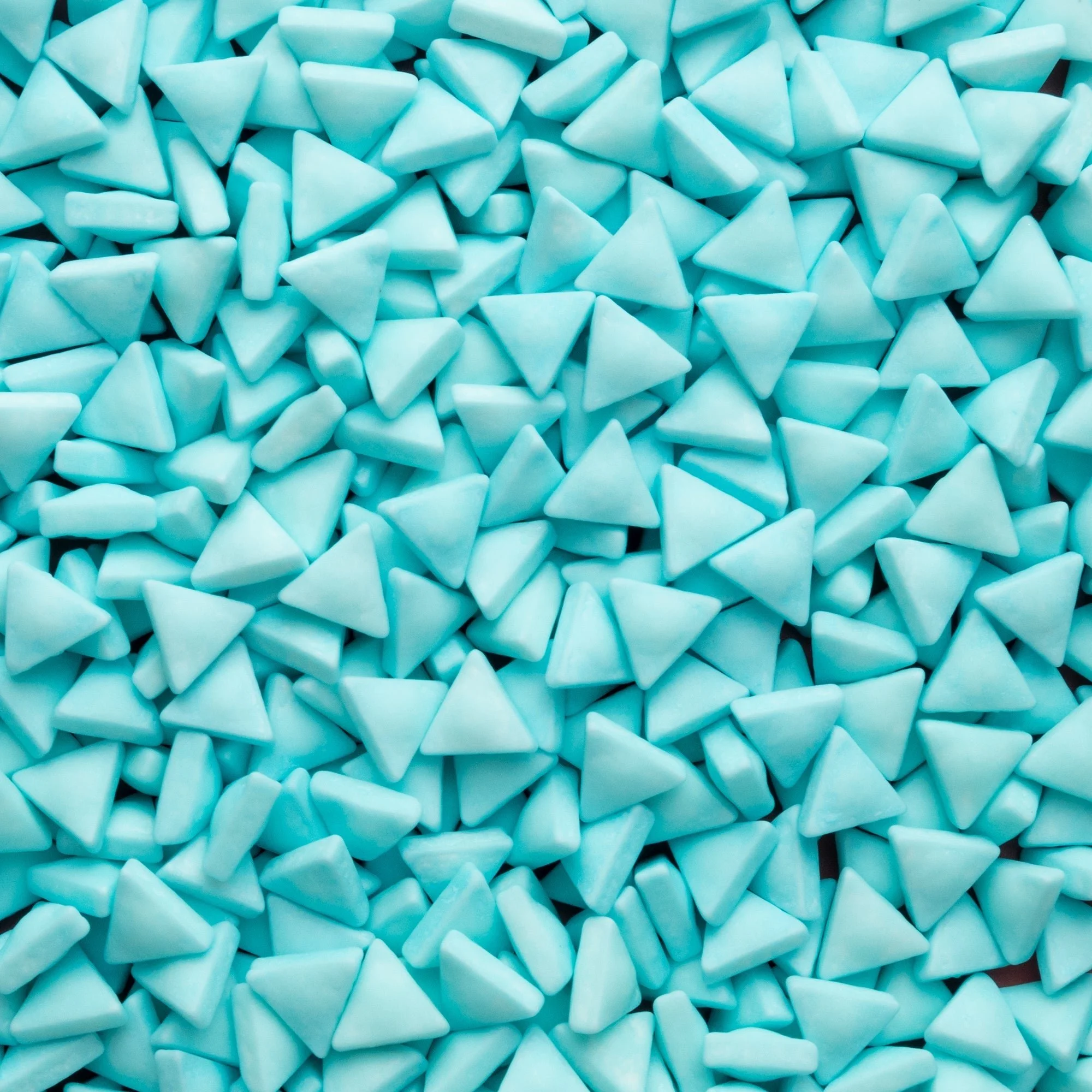 Blue Triangles Candy Sprinkles