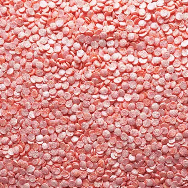 Orange Pearl Confetti