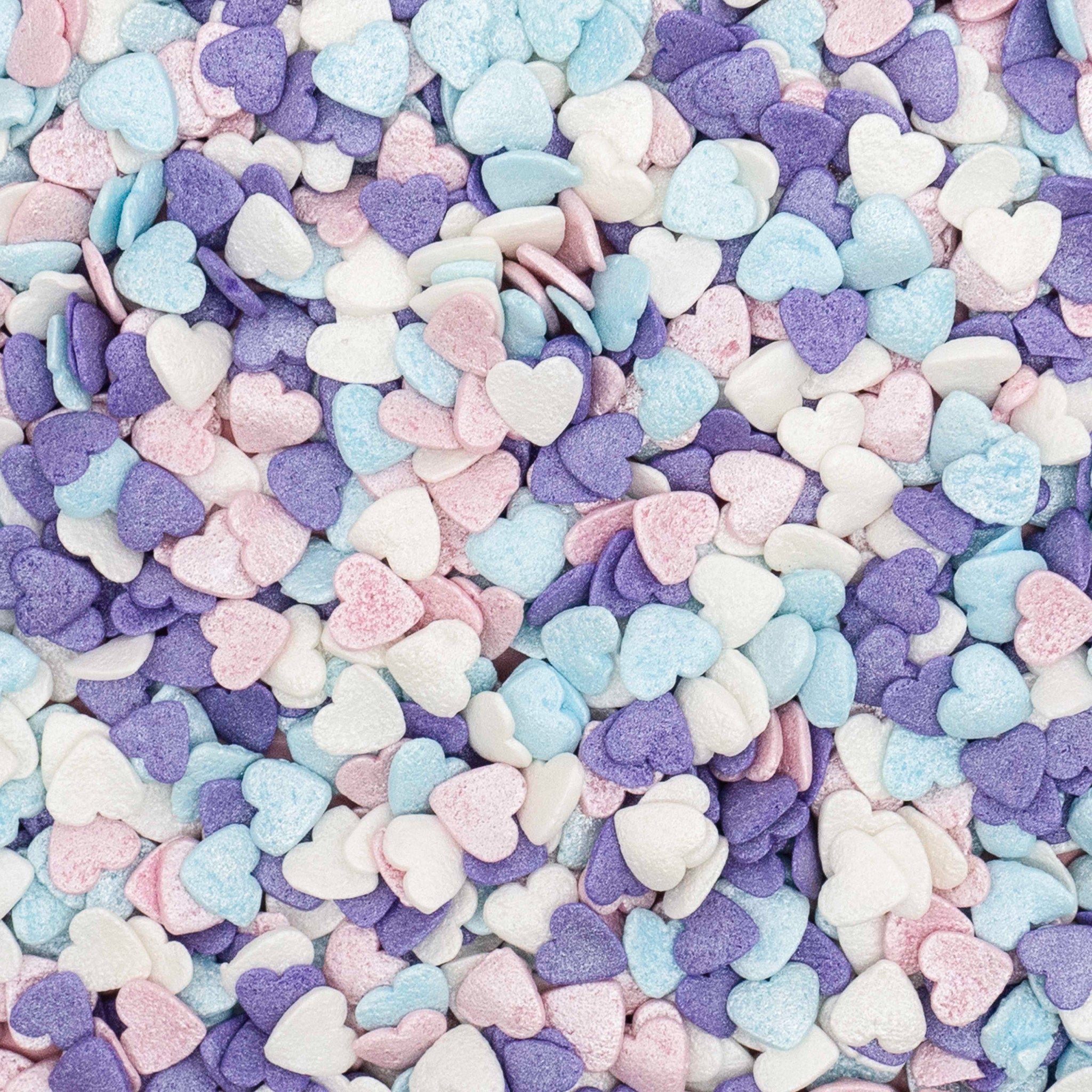 Pearl Hearts Confetti Sprinkles