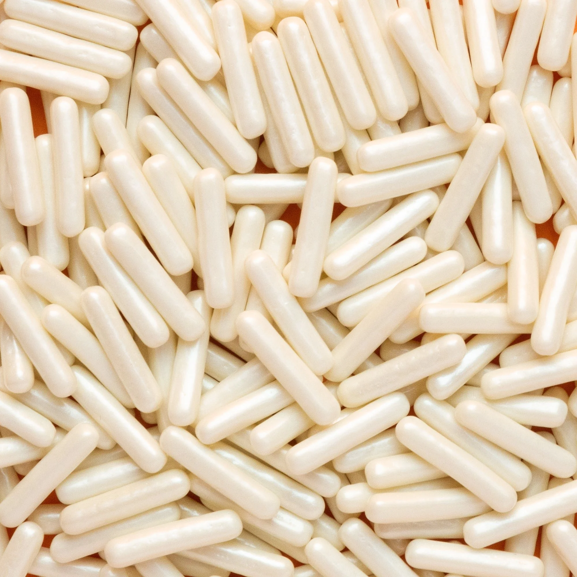 White Pearl Sprinkle Rods