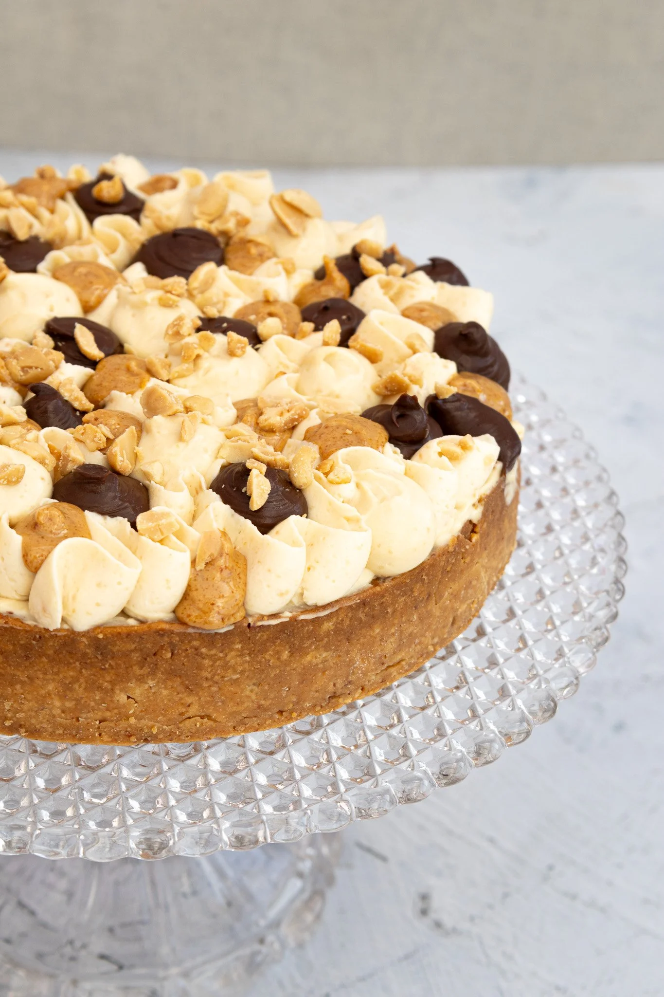 Tarte Chocolat Cacahuète (8p)