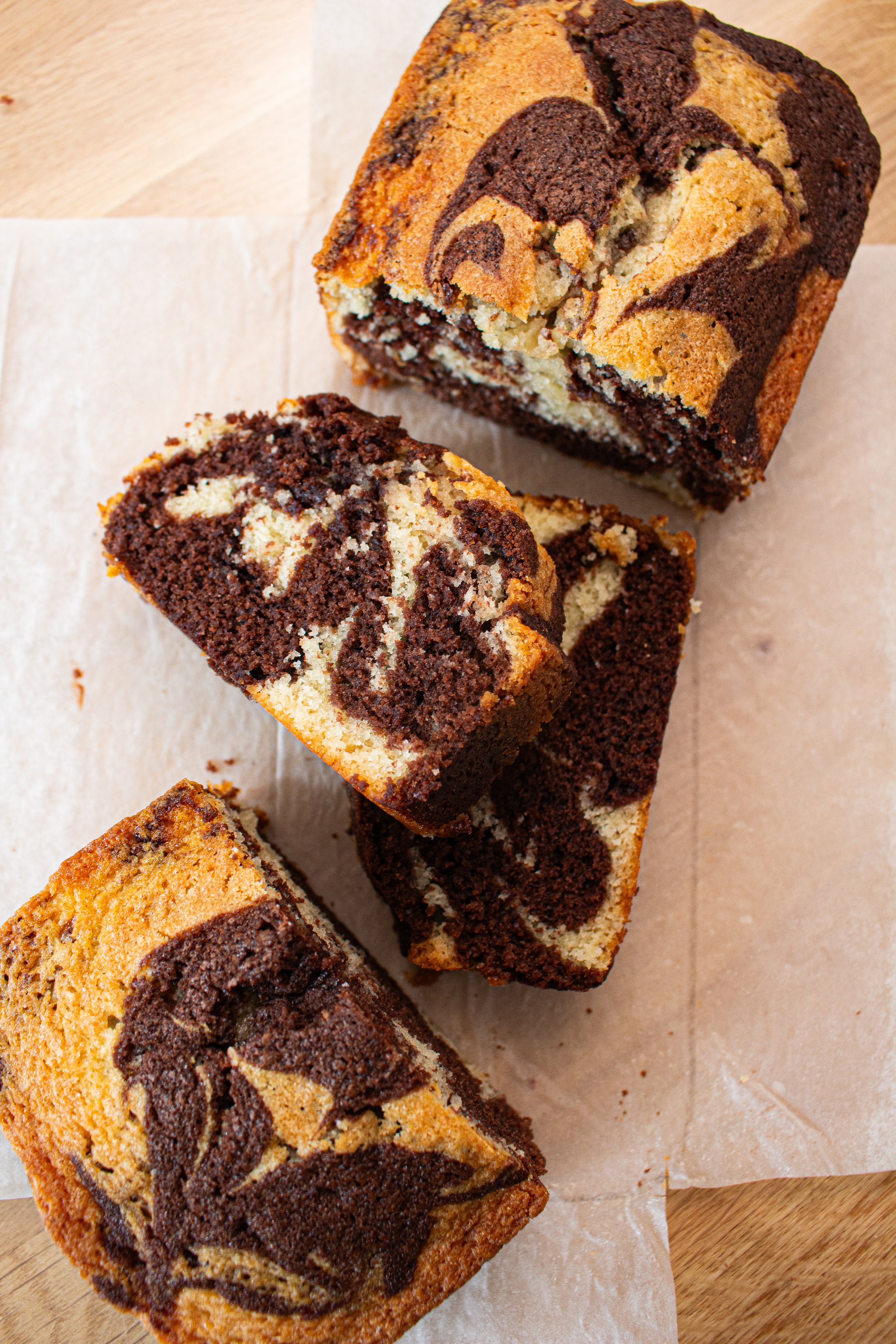 Cake marbré