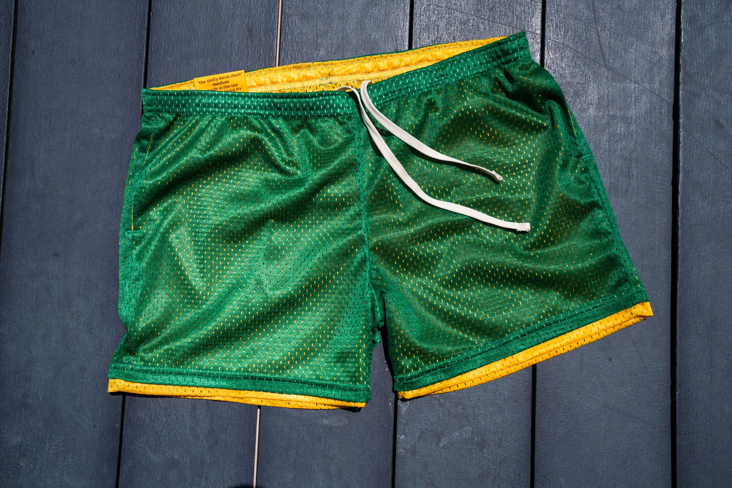 The Slutty Mesh Short - Green