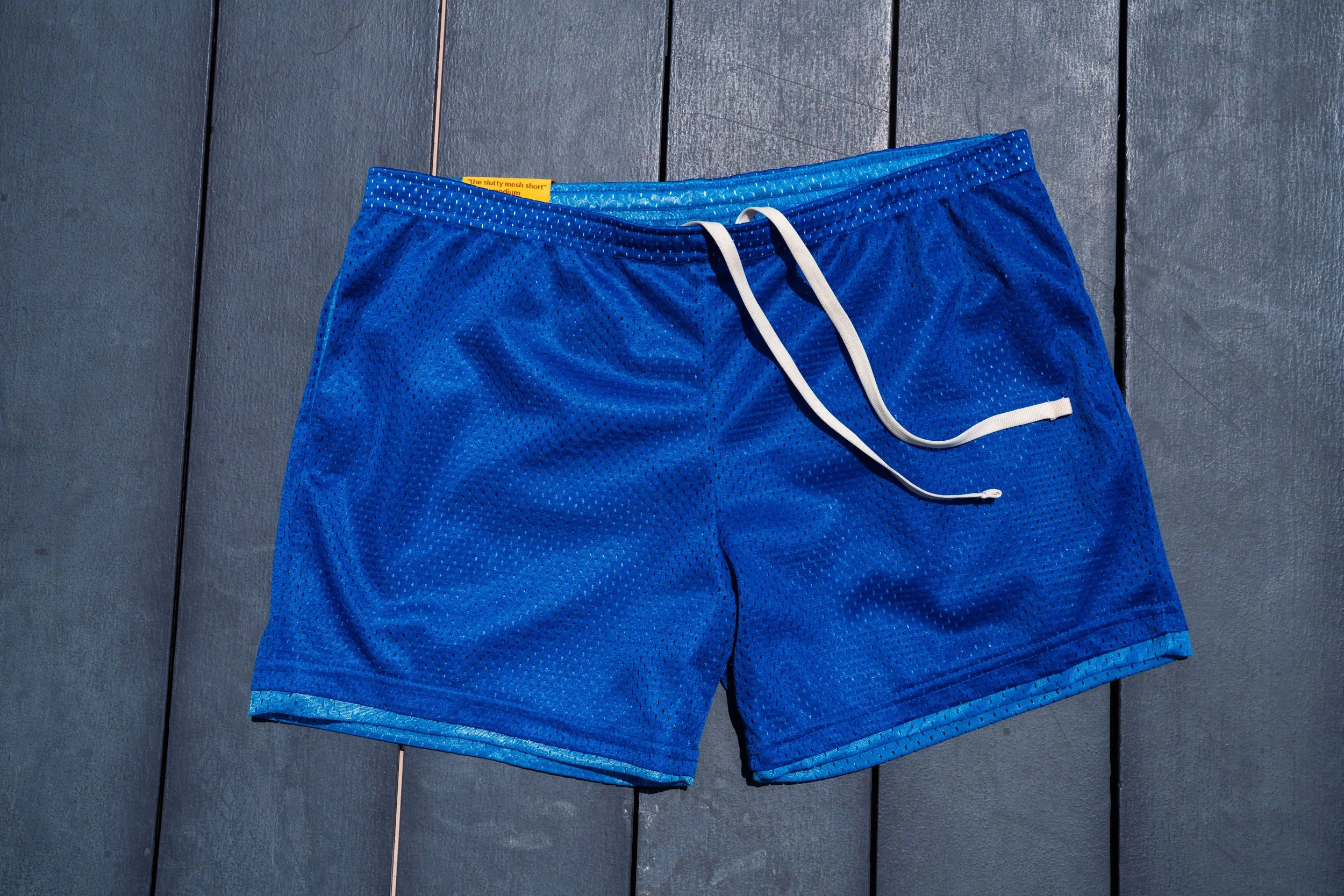 The Slutty Mesh Short - Blue
