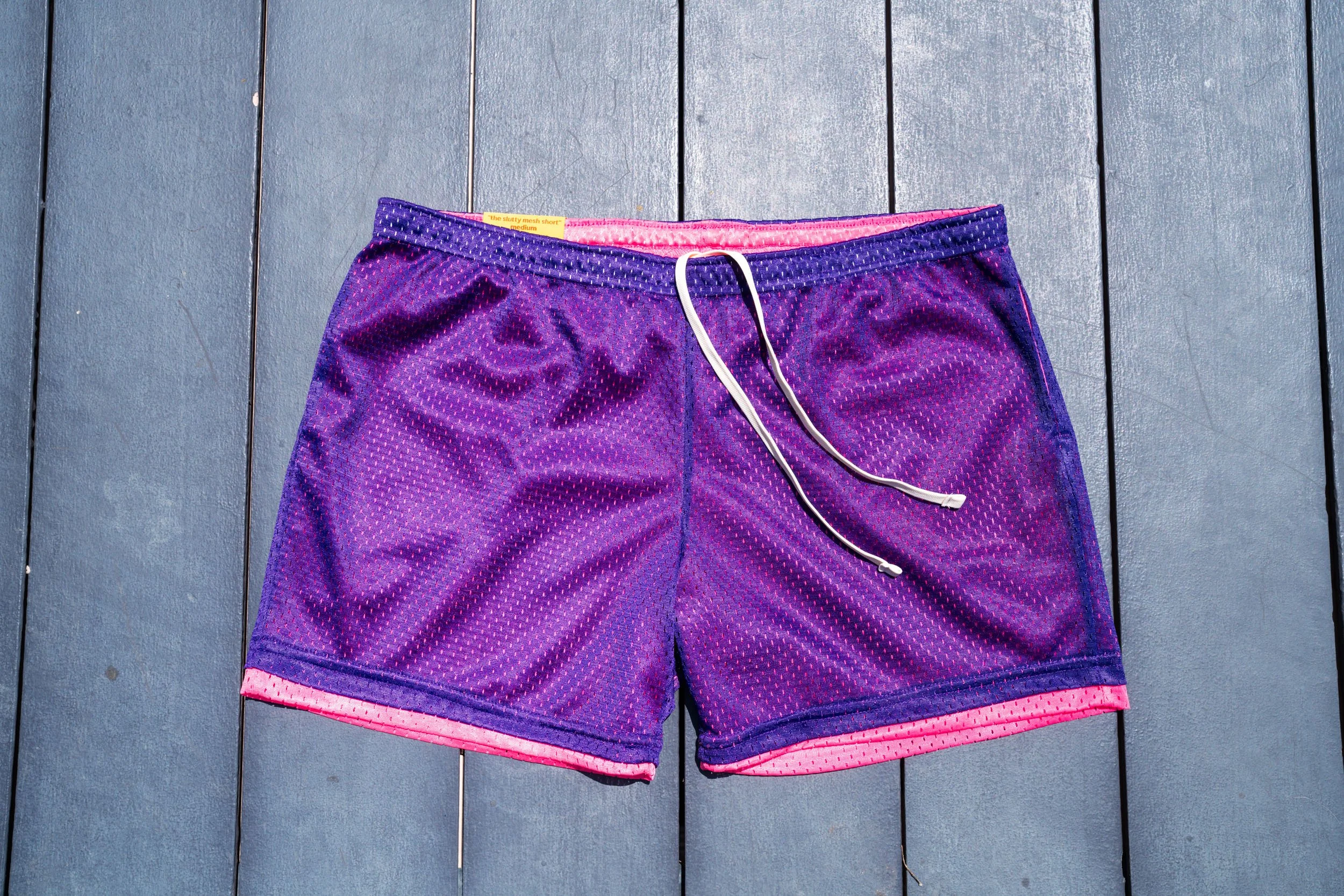 The Slutty Mesh Short - Purple