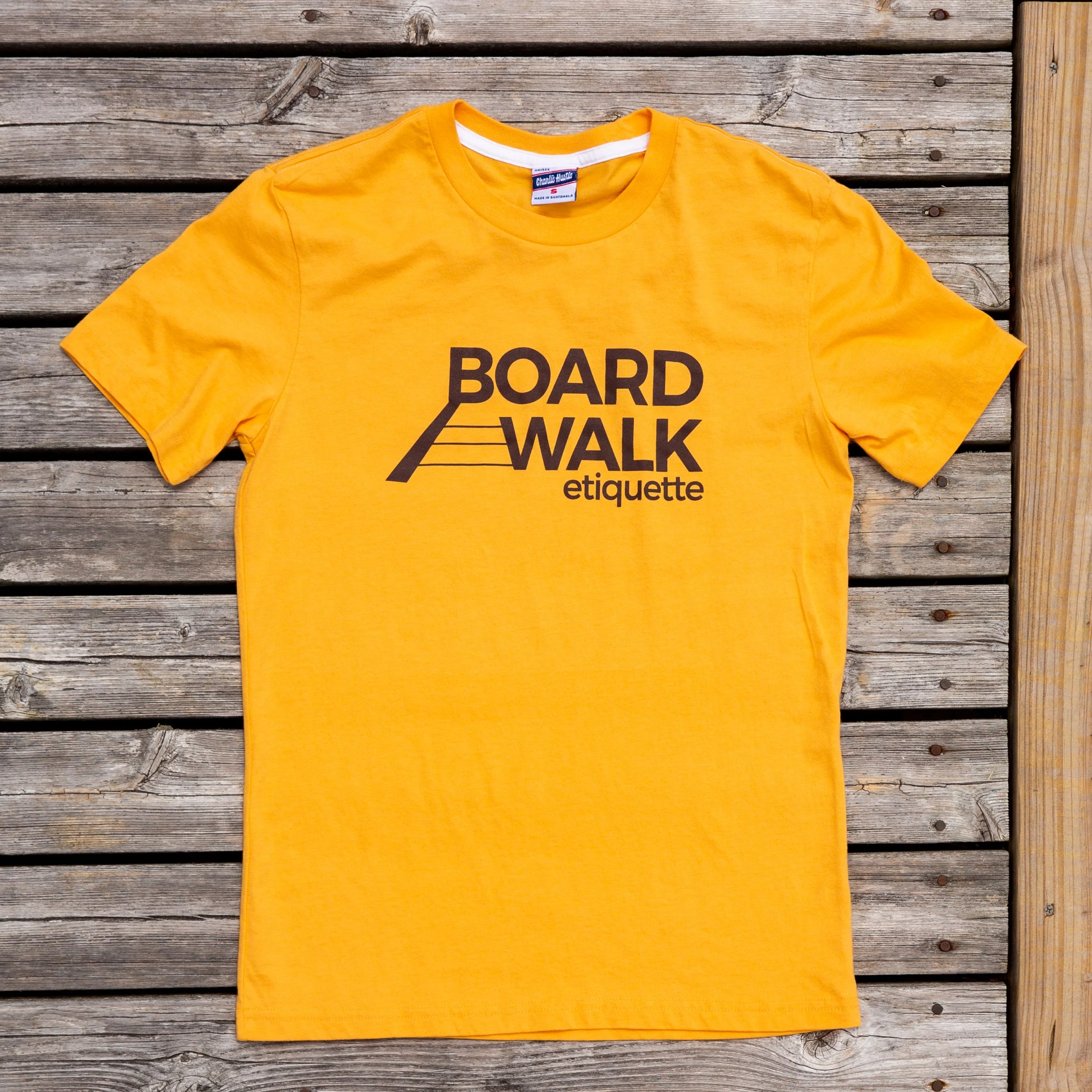 Boardwalk Etiquette Logo Tee