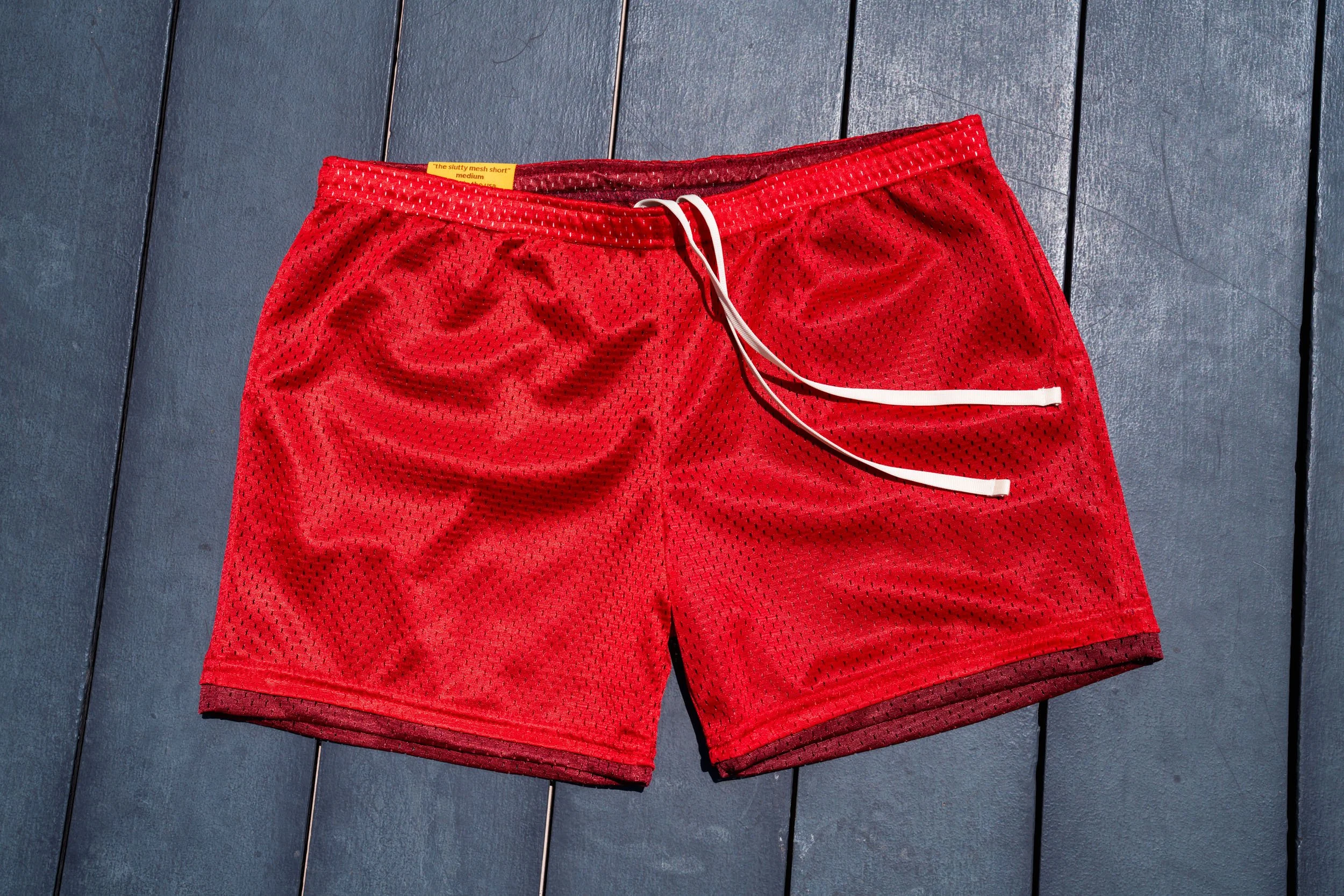The Slutty Mesh Short - Red