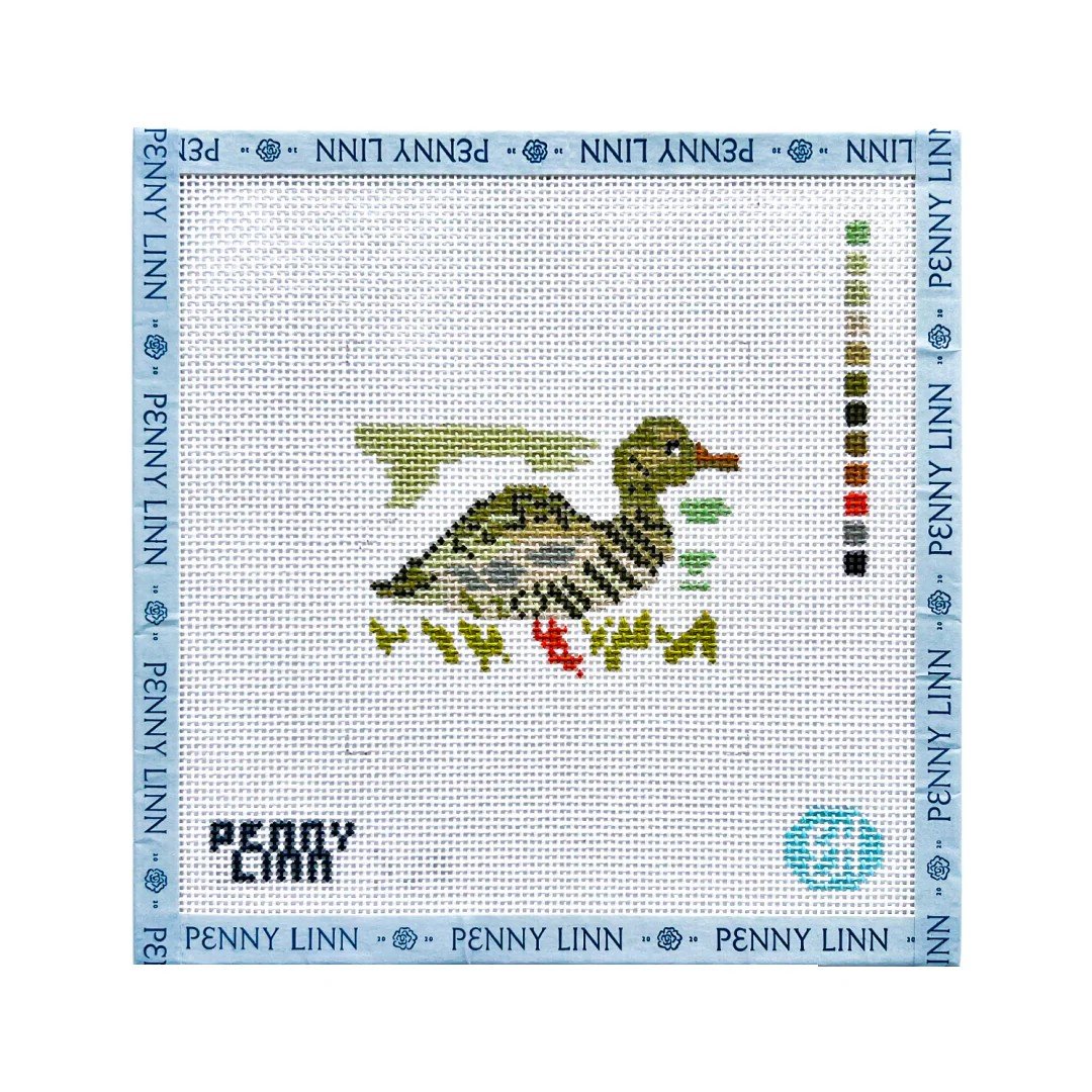 Evelyn-Henson-Duck-Walk-2-Needlepoint-Canvas-Penny-Linn.jpg
