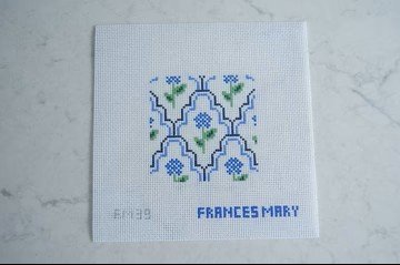 Frances Mary Scallop Hydrangea Coaster