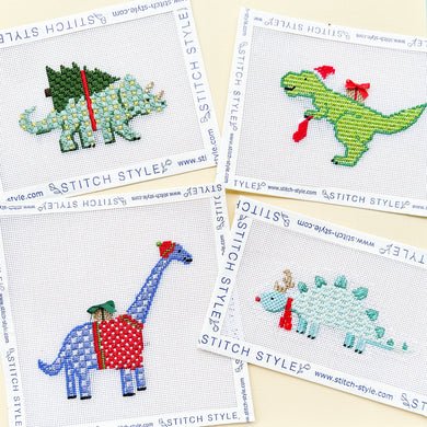 Christmas dinosaur Stegosaurus
