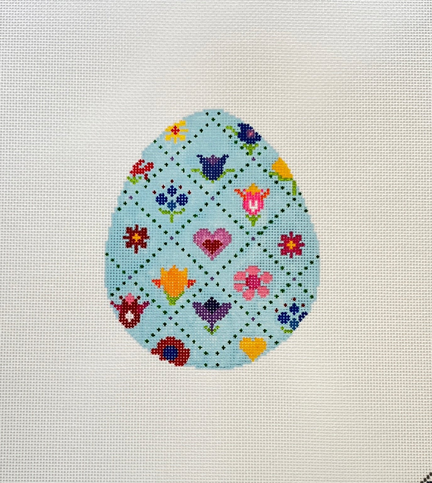 Blueberry Point Blue green Egg Mesh 18