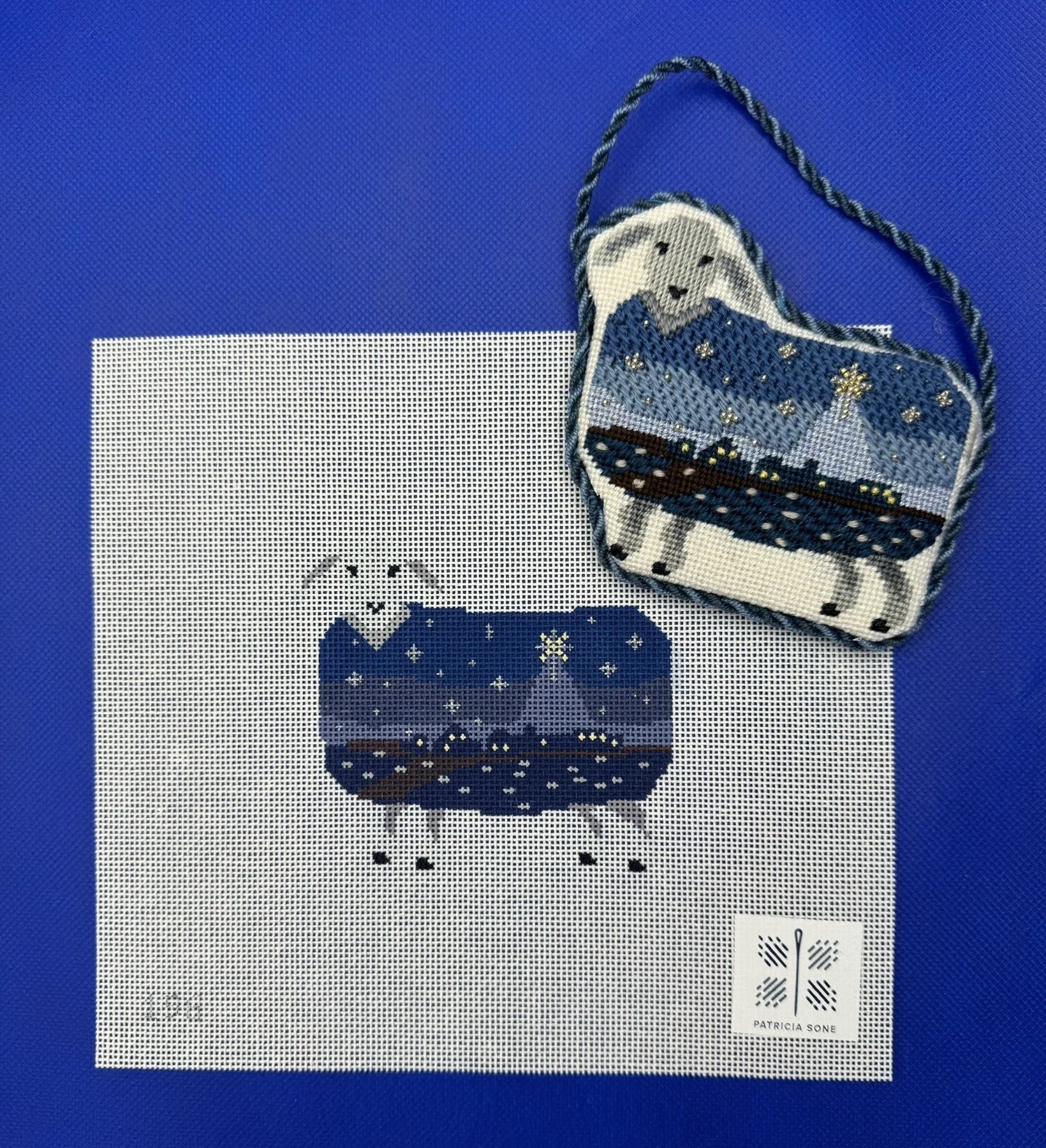 Patricia Sone - sheep starry night