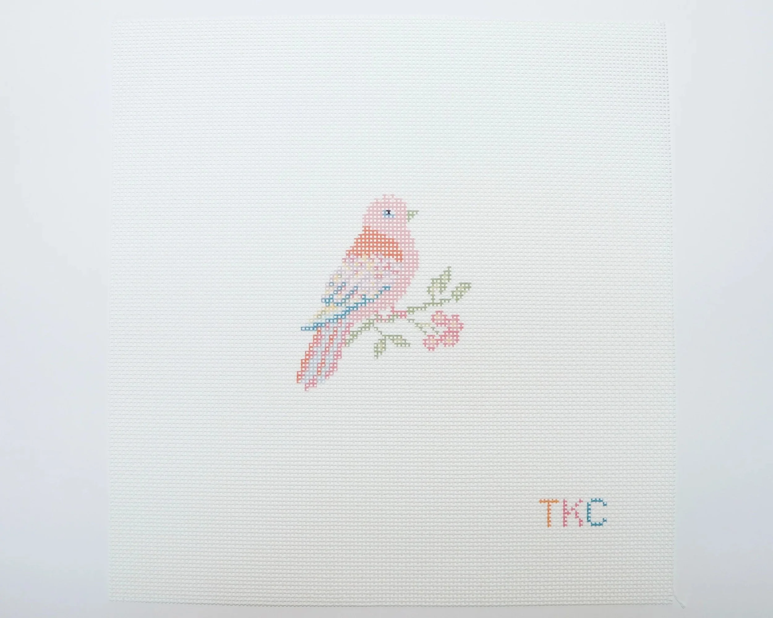 The Kambry Collective - Garden Songbird Needlepoint Canvas