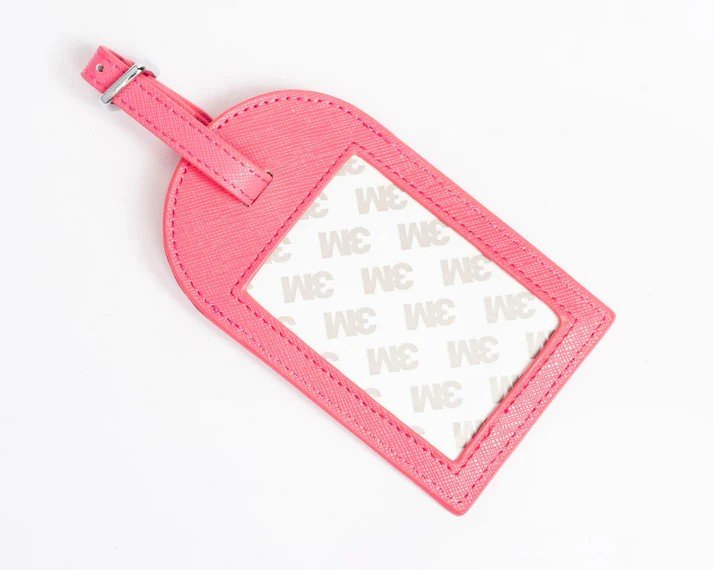 Rachel Barri Bag Tag Hot Pink