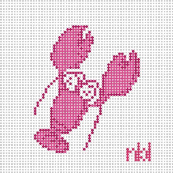 Blue water - Pink lobster