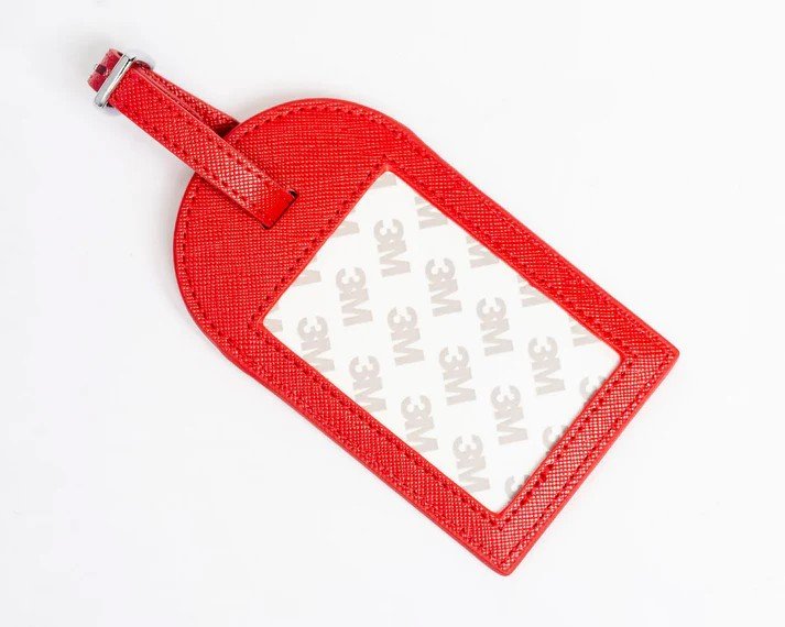 Rachel Barri Bag Tag Red