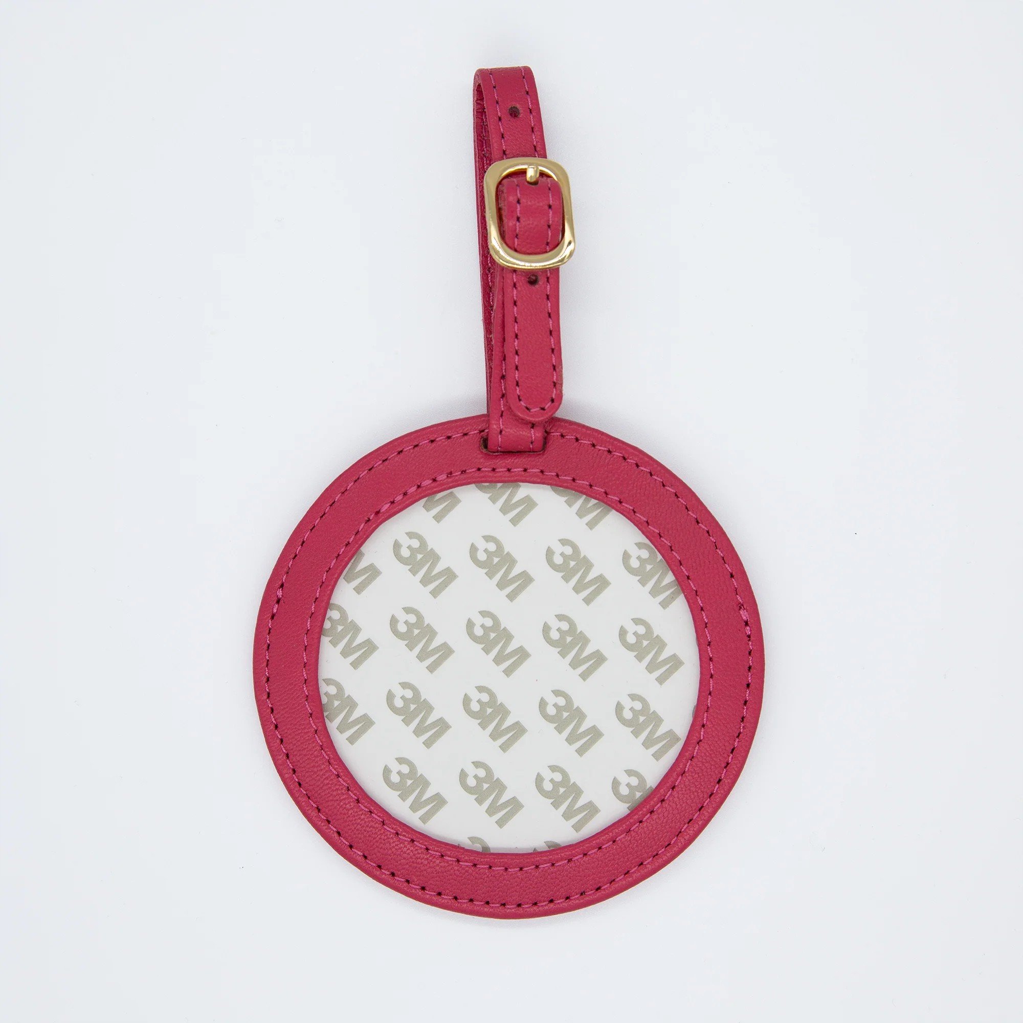 Round Luggage Tag - Red