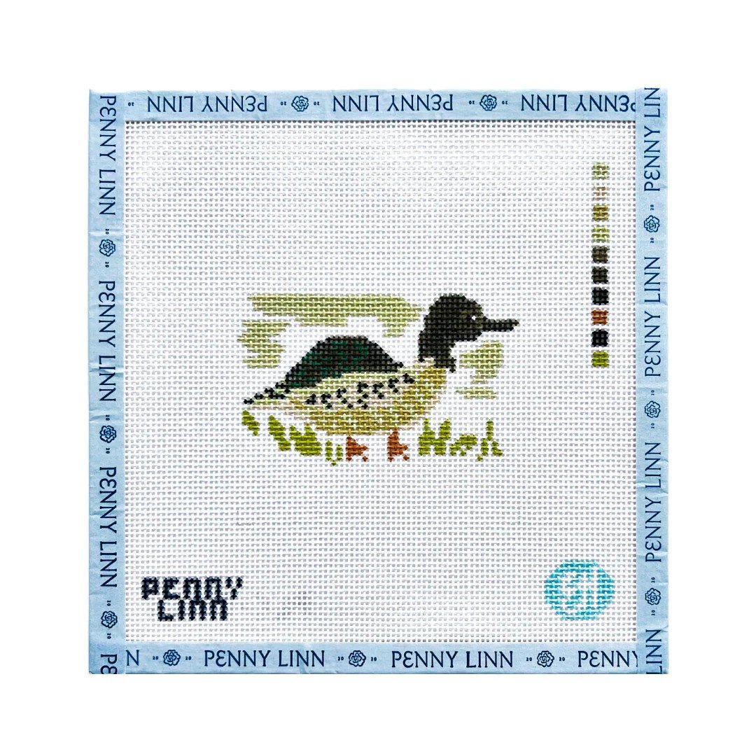 Evelyn-Henson-Duck-Walk-1-Needlepoint-Canvas-Penny-Linn.jpg