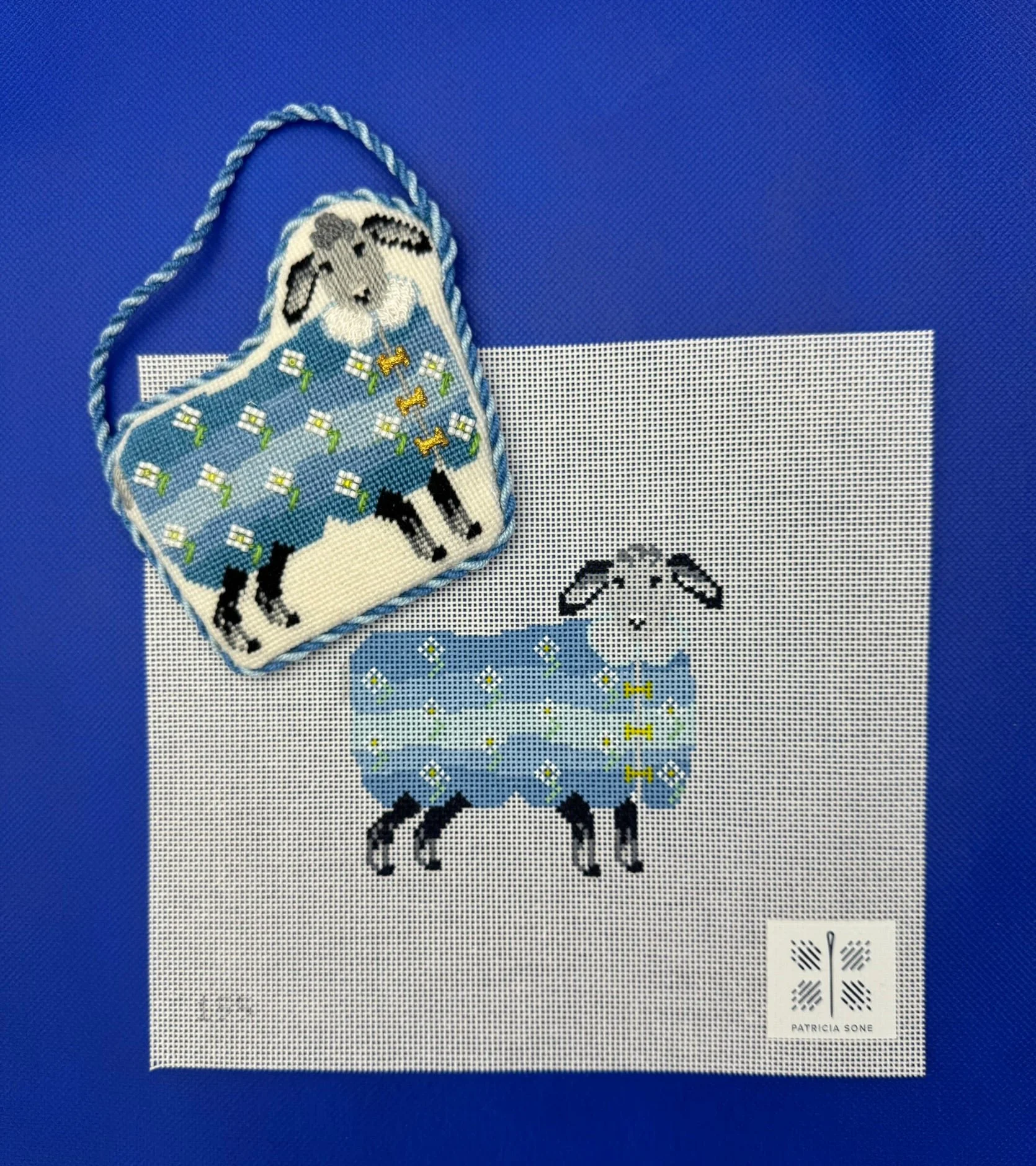 Patricia Sone -sheep with scallop cardigan