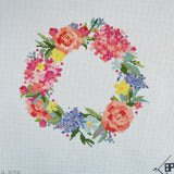 Blueberry Point Floral Wreath Mesh 13