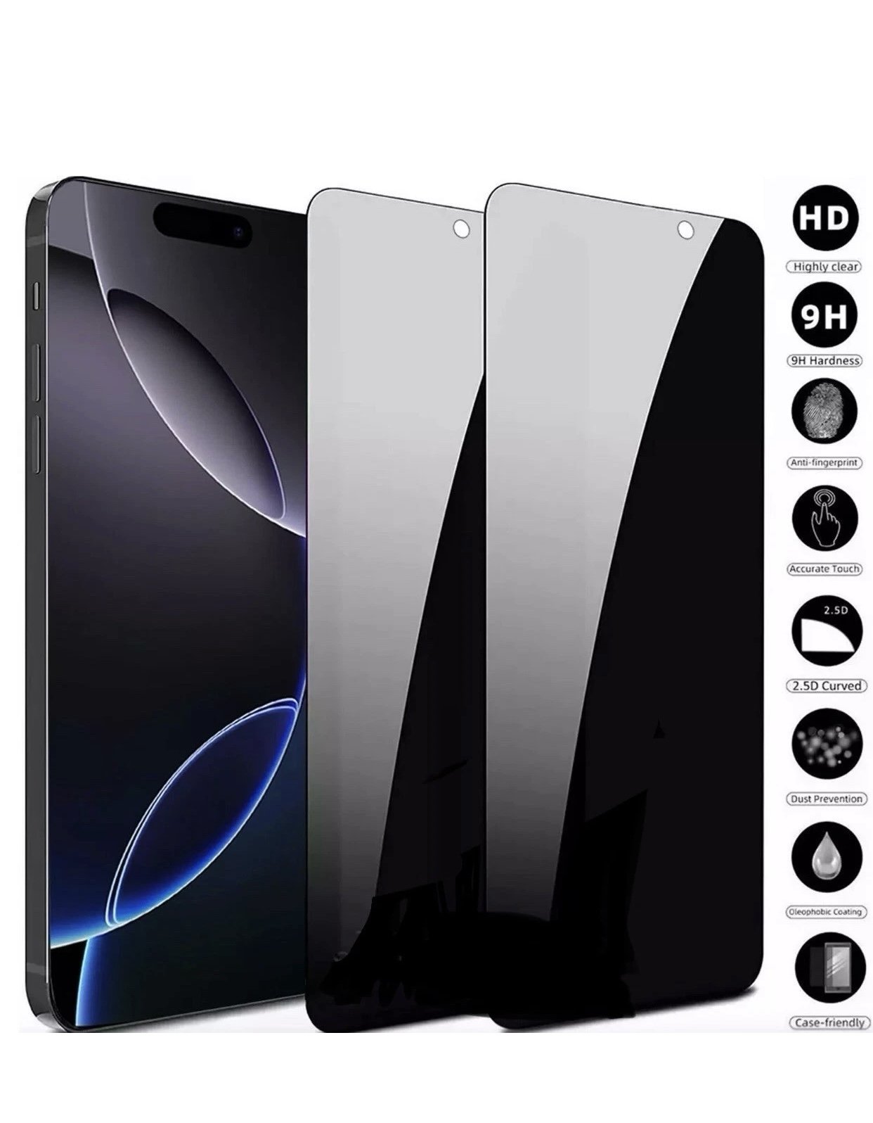 iPhone Privacy Screen Protectors x2