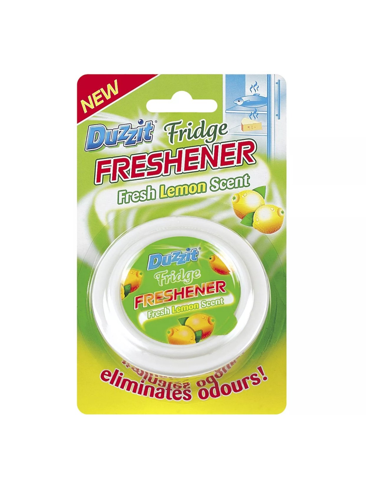 Duzzit Lemon Fridge Freshener
