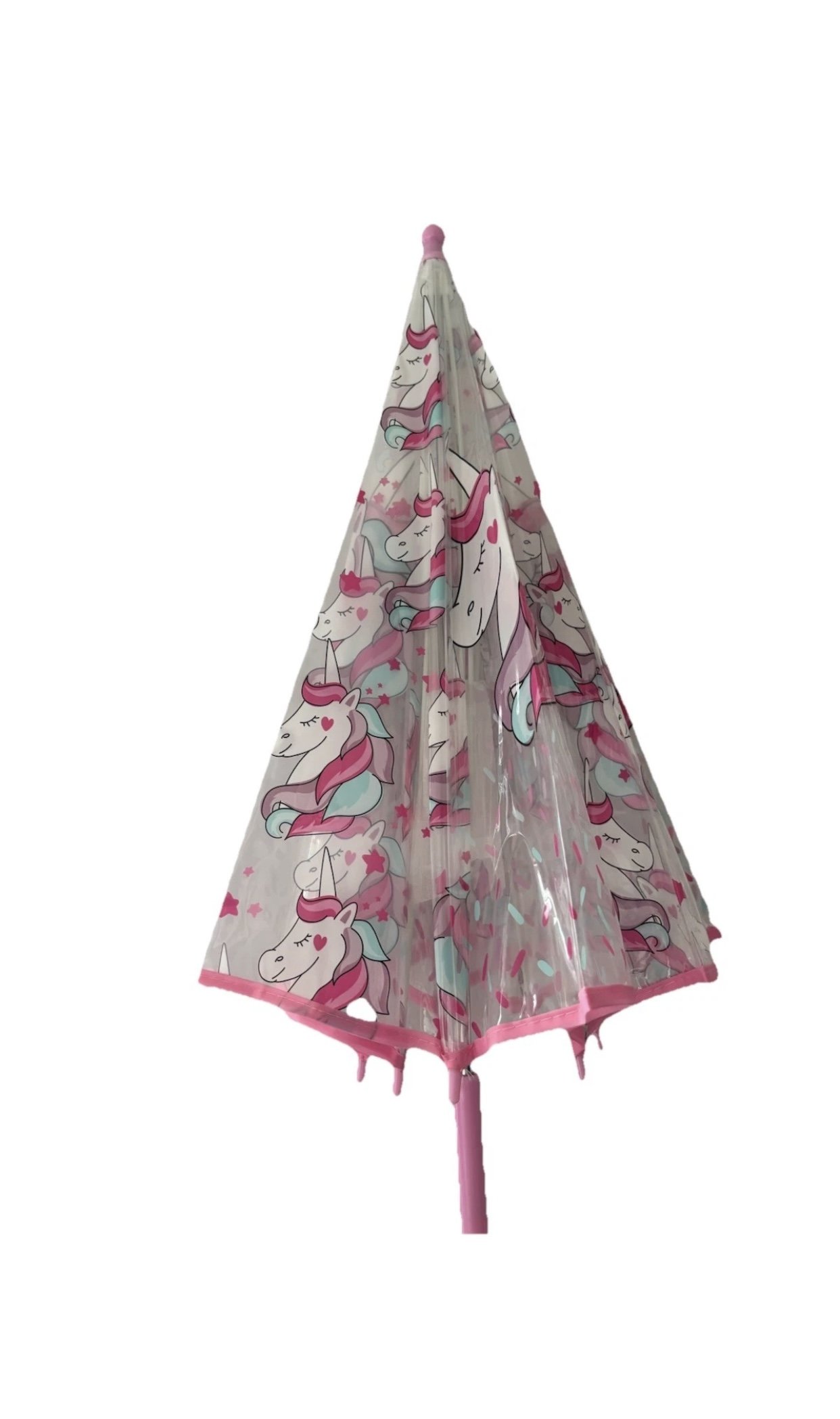 Girls Unicorn Pattern Umbrella