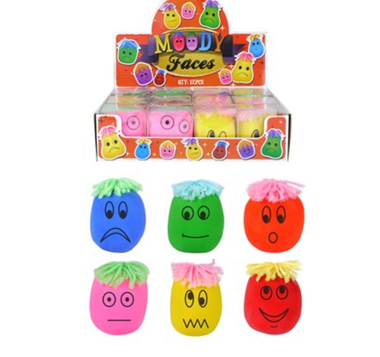 Moody face Fidget Toys