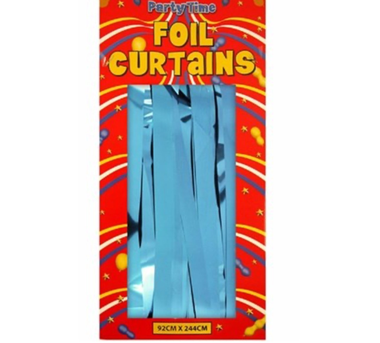 Blue Foil Door Decoration