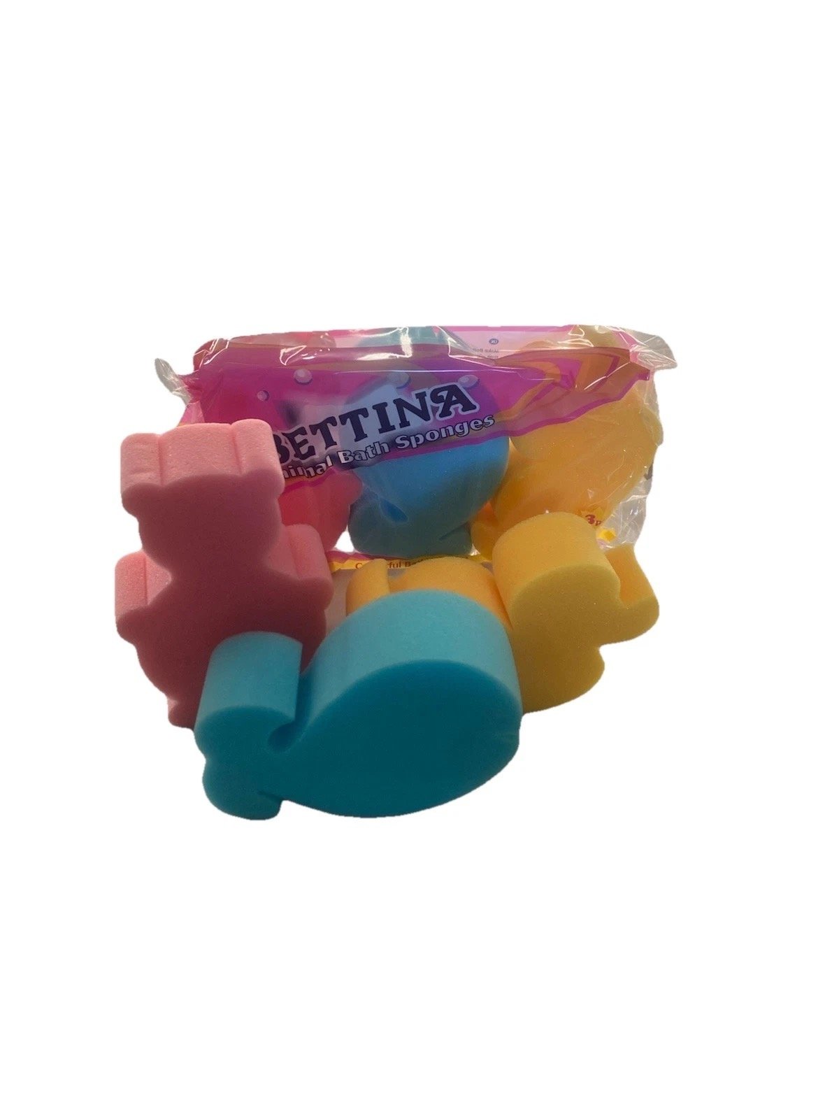 Baby Bath-time Sponges 3pk