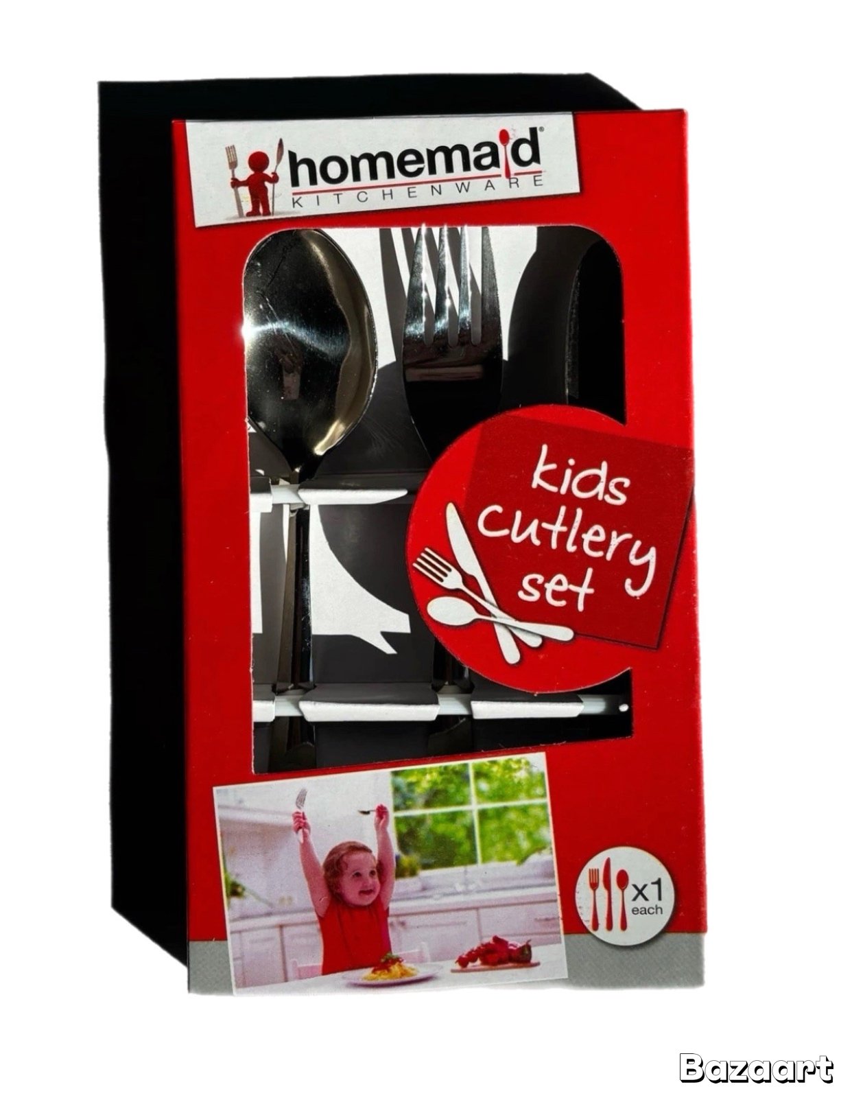 3pc Children's Stainless Steel Cutlery Set