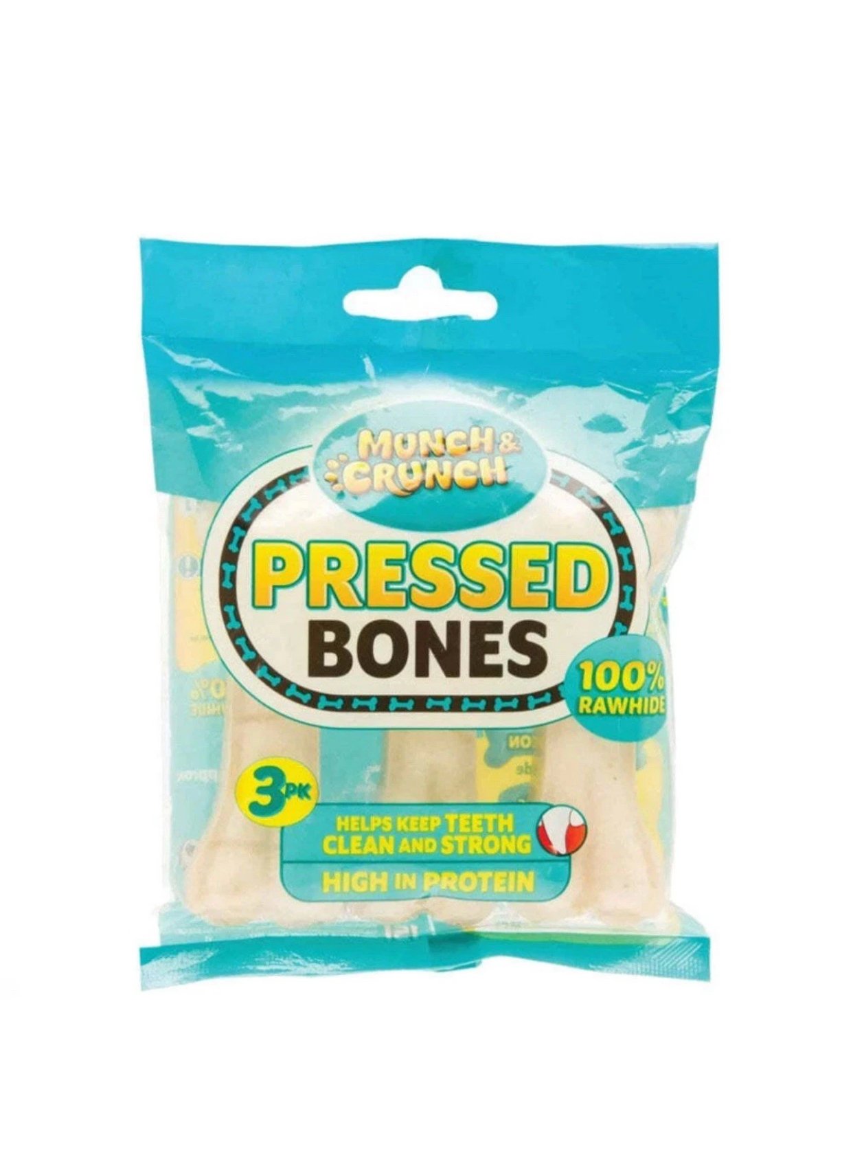 Munch & Crunch 100% Rawhide Dog Bones