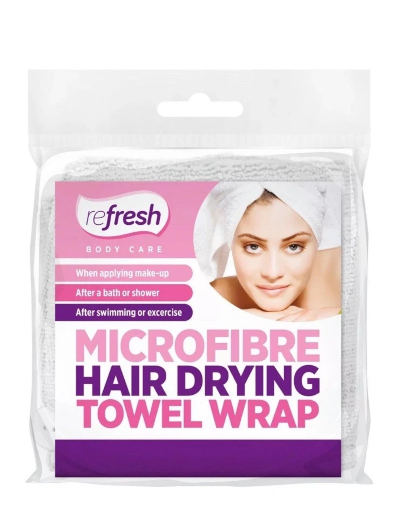 Microfibre Hair Drying Towel Wrap
