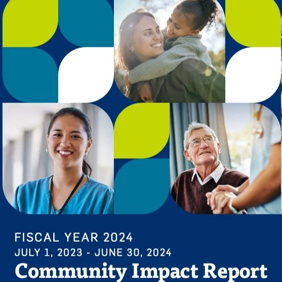 Visual representing report document.