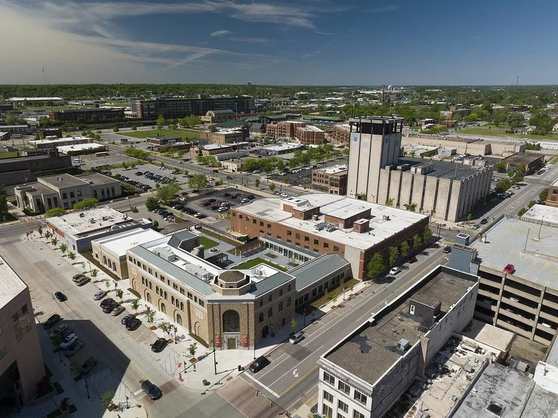 photo of the Community Learning Center building exterior in South Bend.
