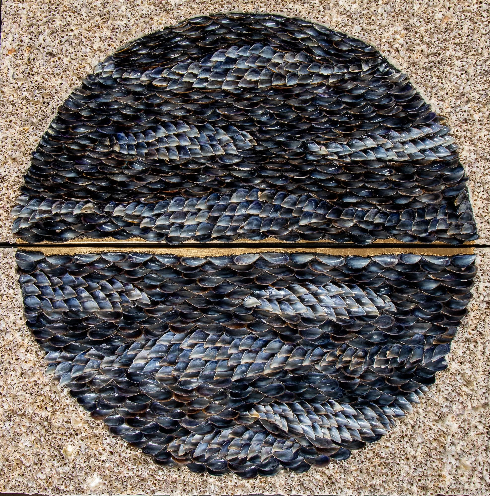 BLUE SUNDOWN - Dana Shell Art