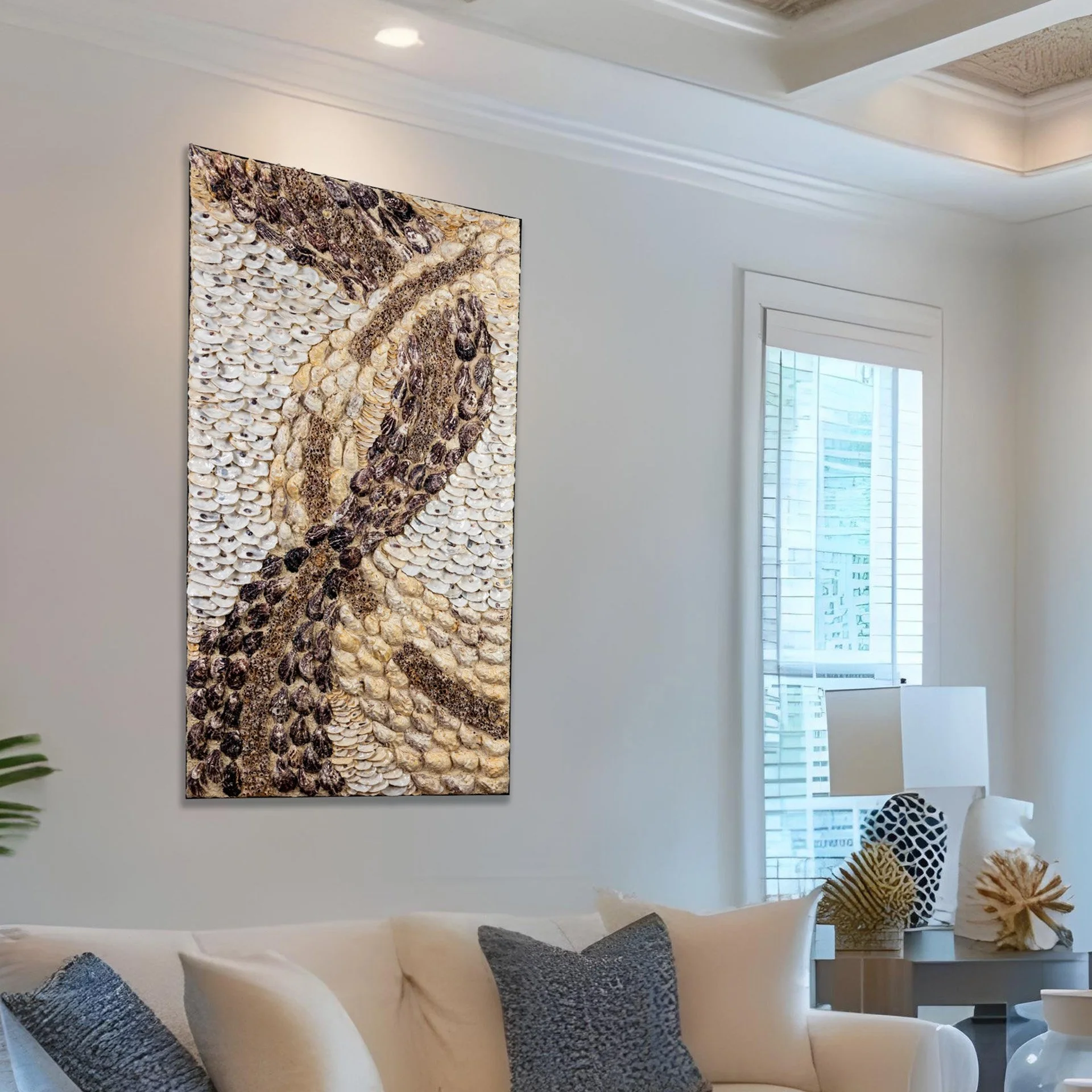 BLUE DNA - Dana Shell Art